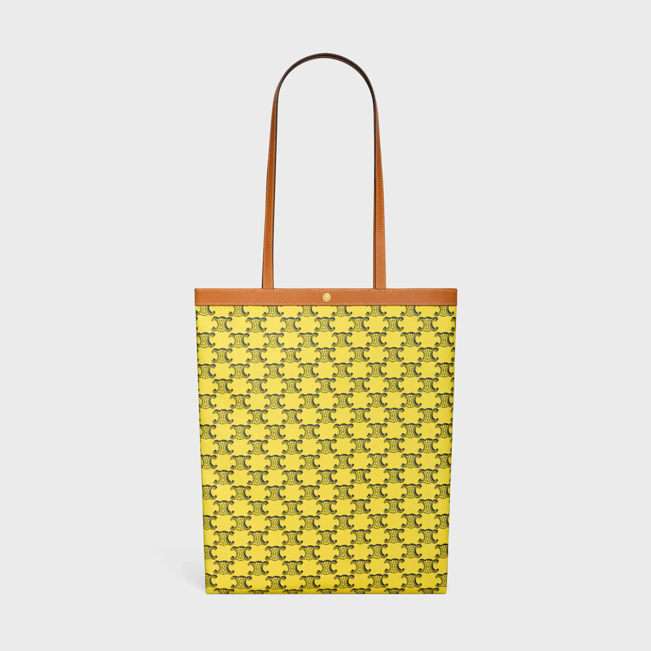 MEDIUM FLAT SHOPPER IN TRIOMPHE CANVAS