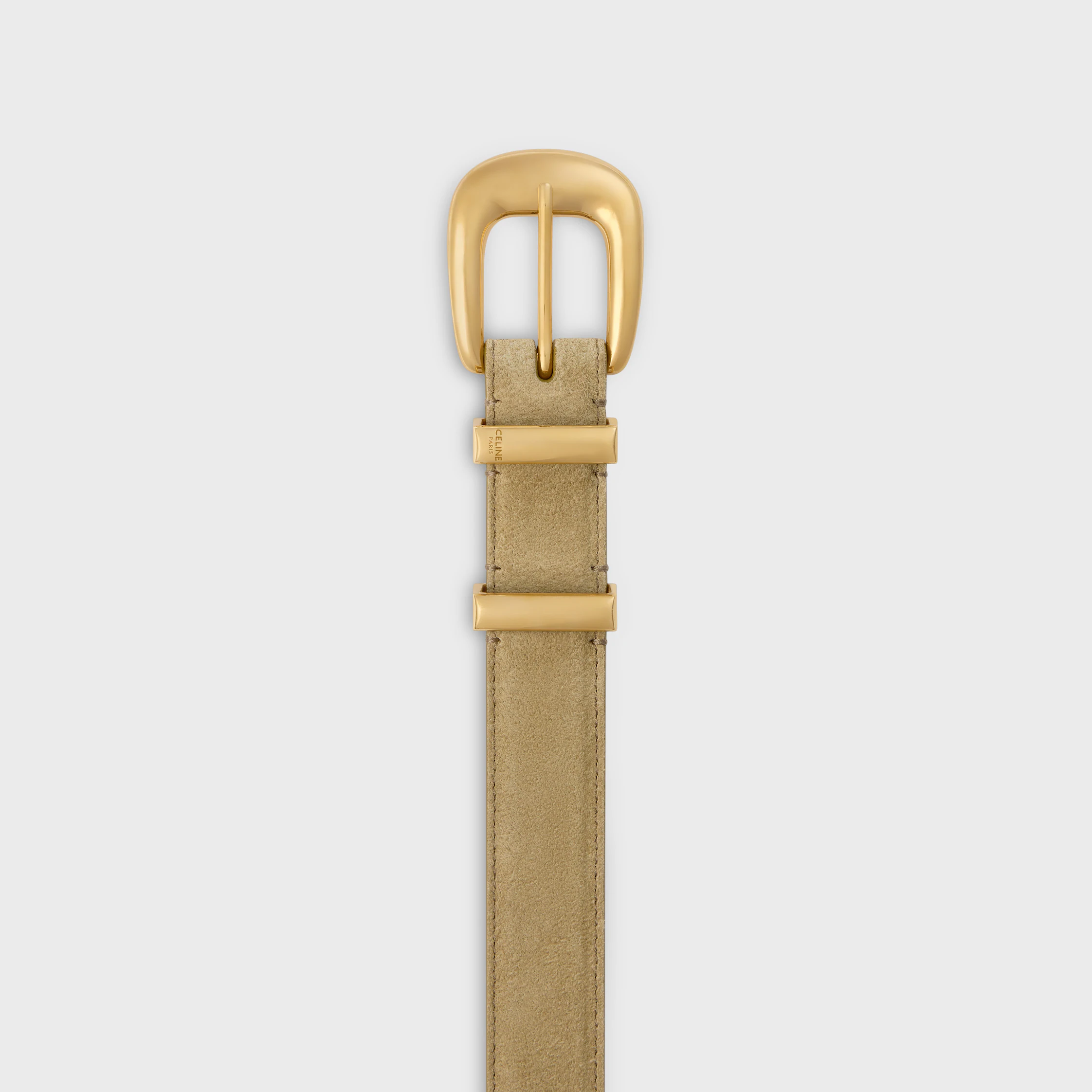 Western Belt 25MM IN Suede Calfskin