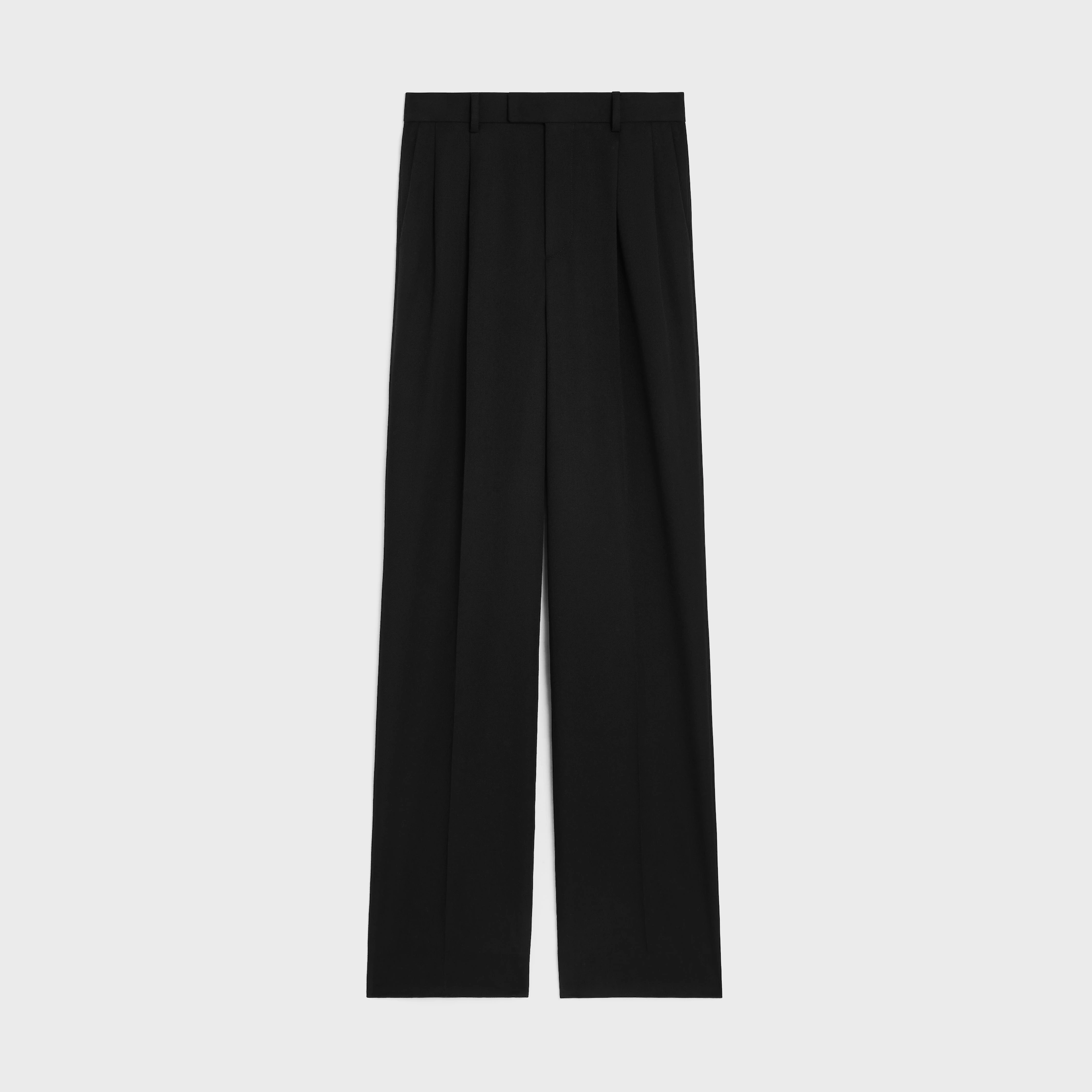 jazz trousers IN DIAGONAL WOOL