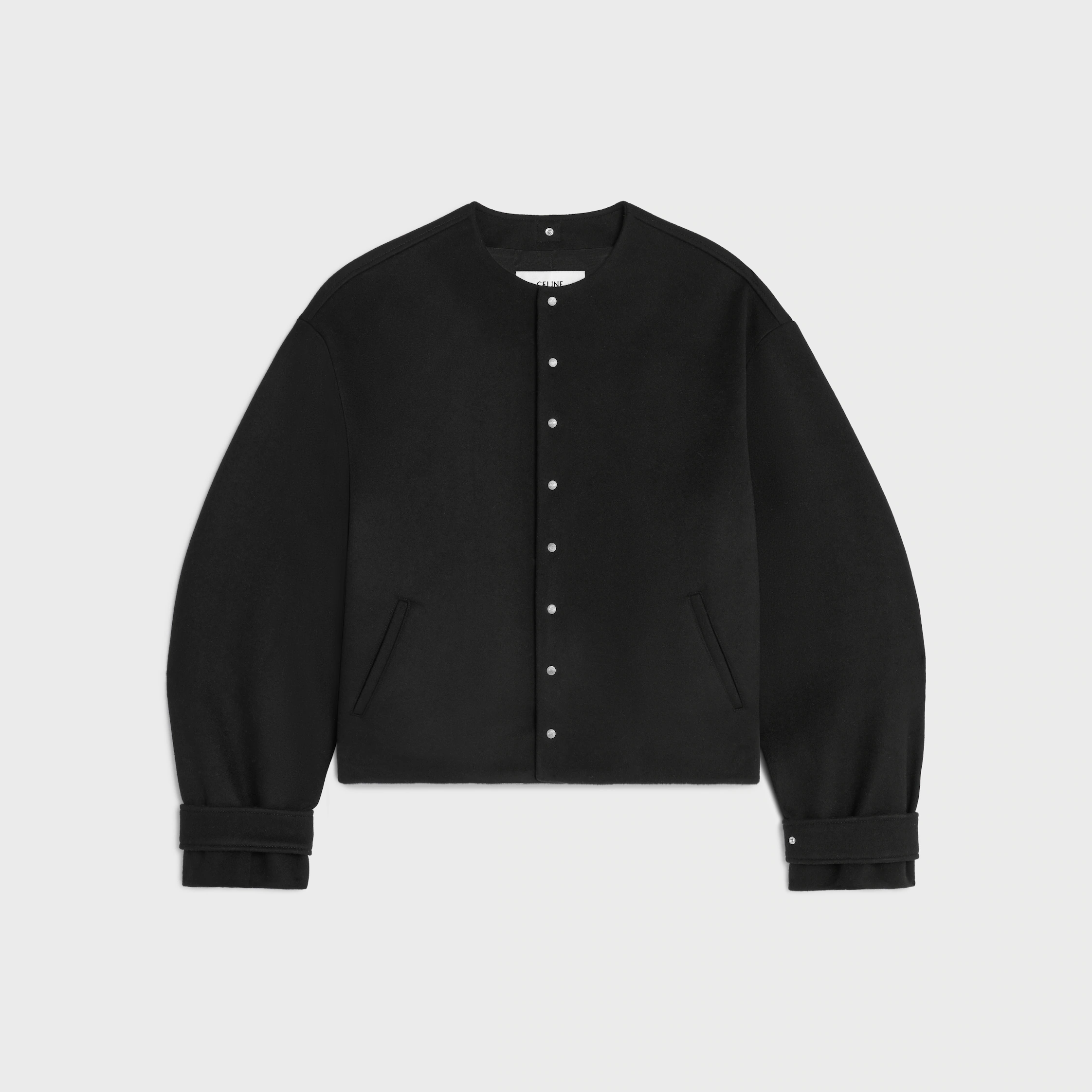 scarf jacket IN WOOL CLOTH