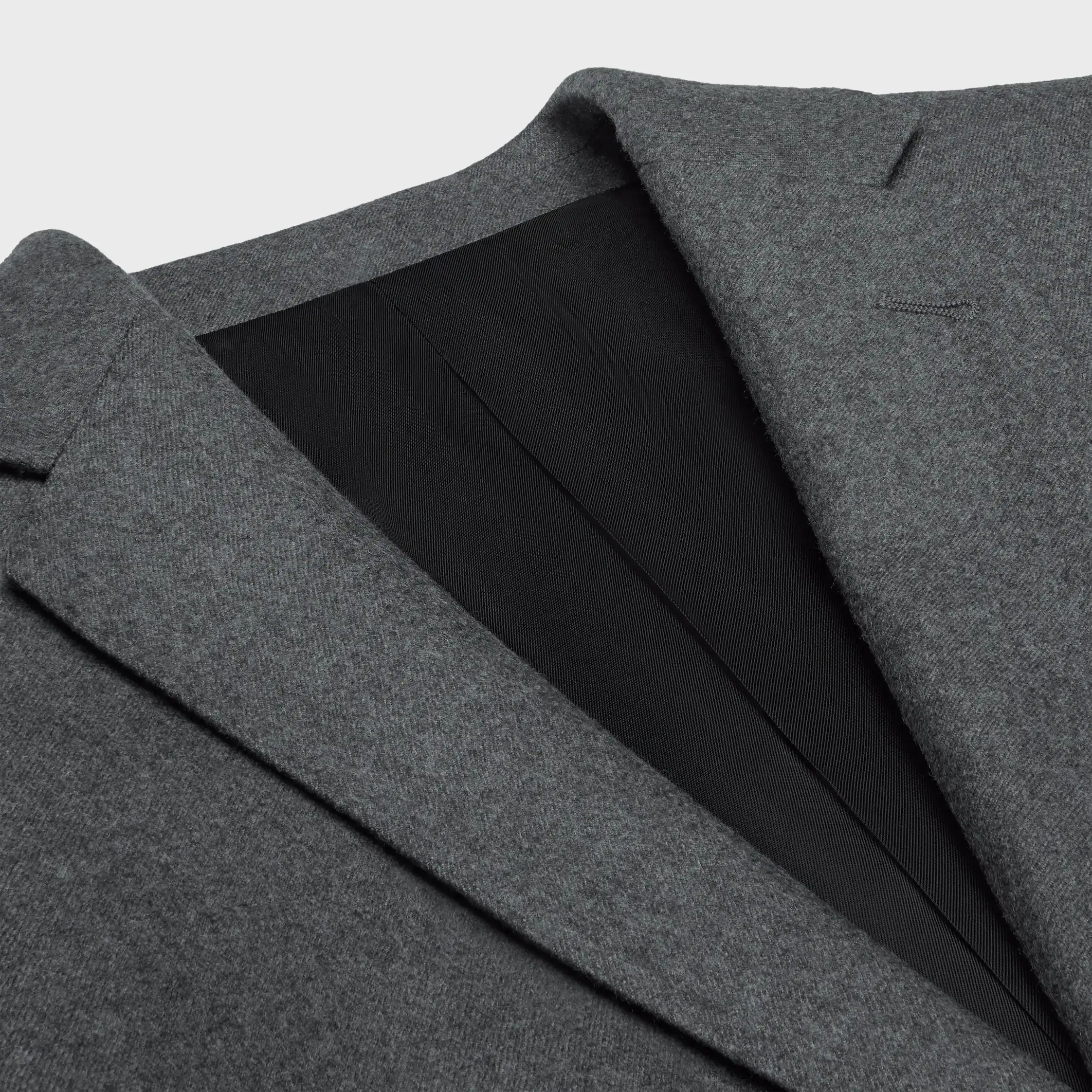 Campbell jacket in flannel twill