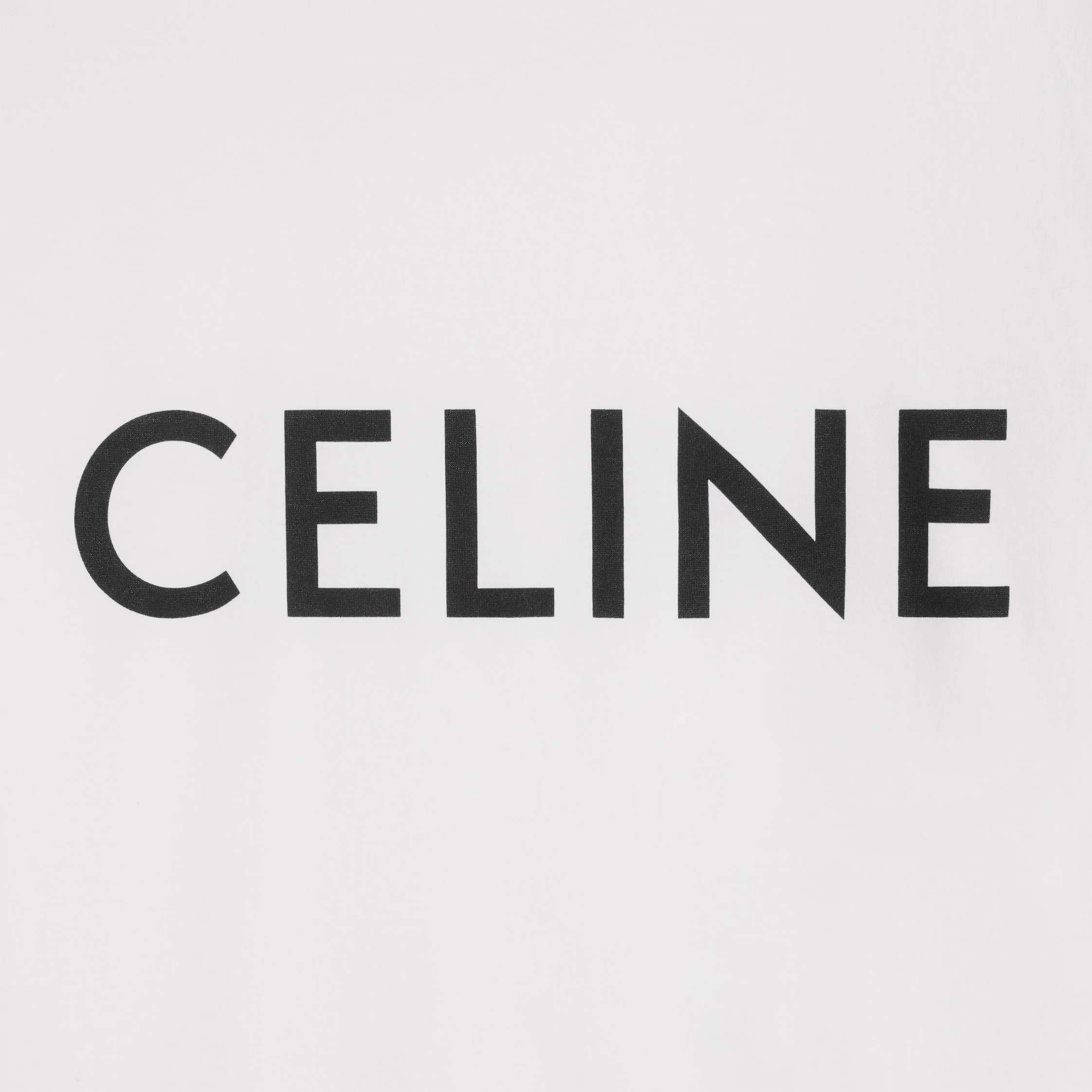 CELINE LOOSE T-SHIRT IN COTTON JERSEY