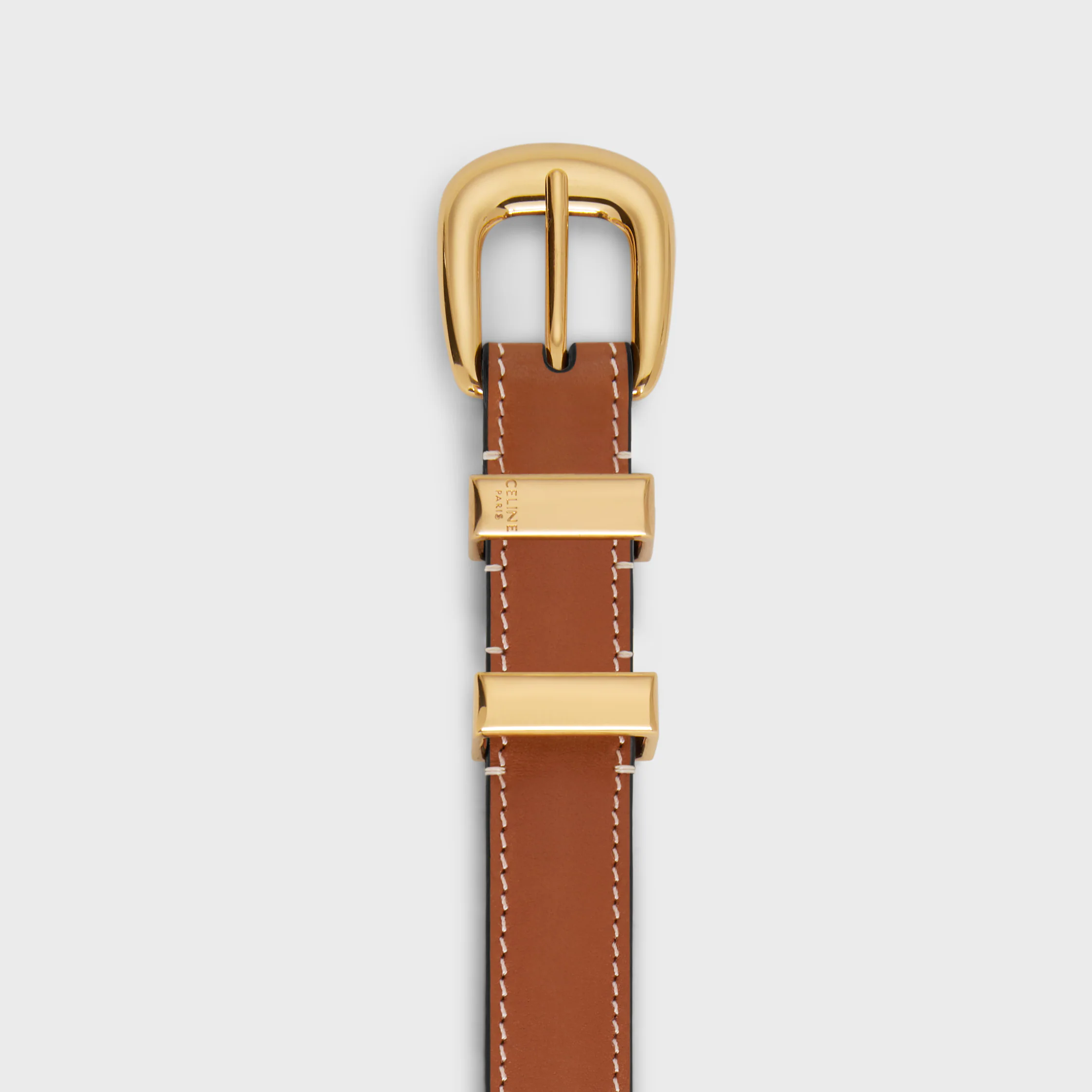 Western Belt 18MM IN Natural Calfskin