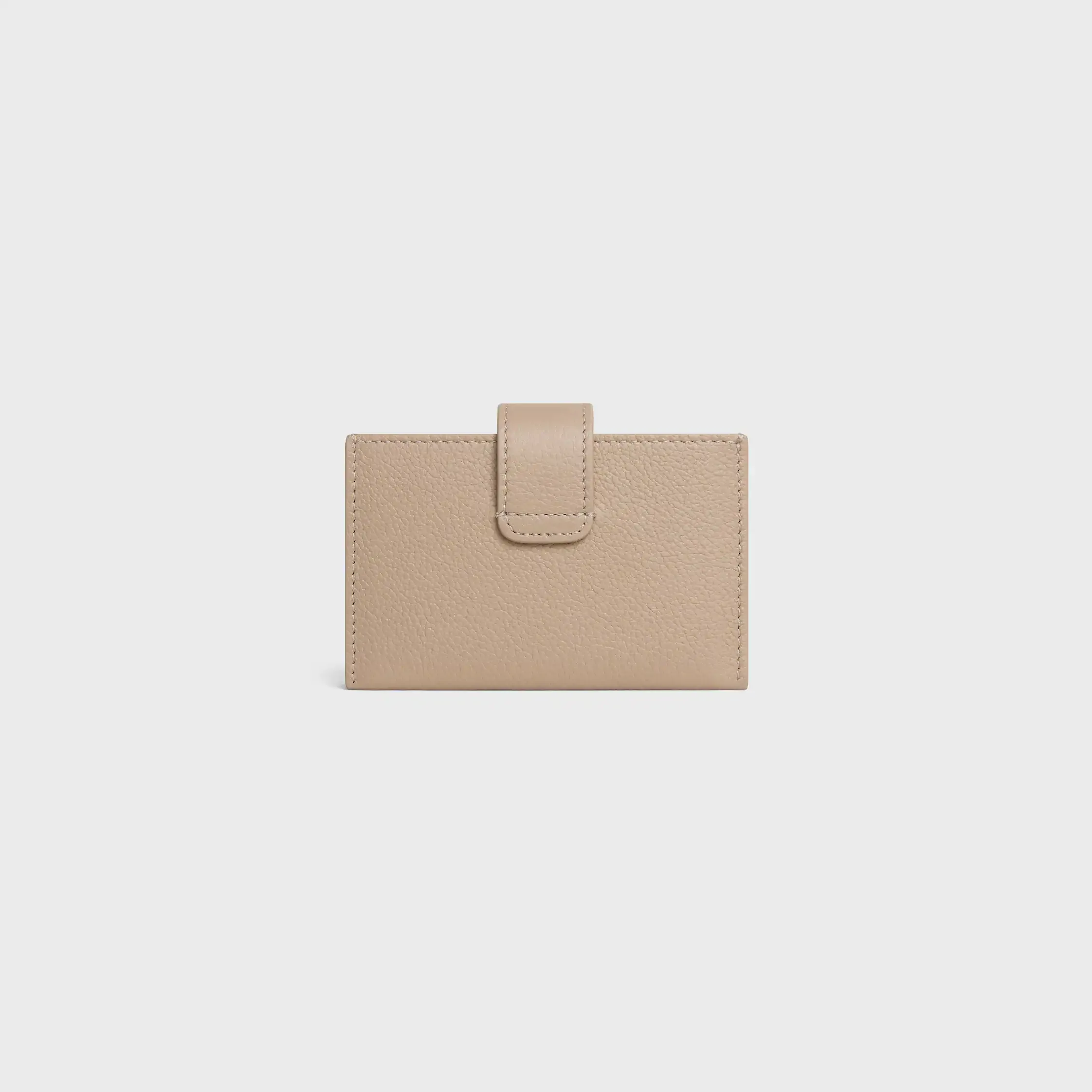 ACCORDEON CARD HOLDER NINO IN SUPPLE GRAINED CALFSKIN