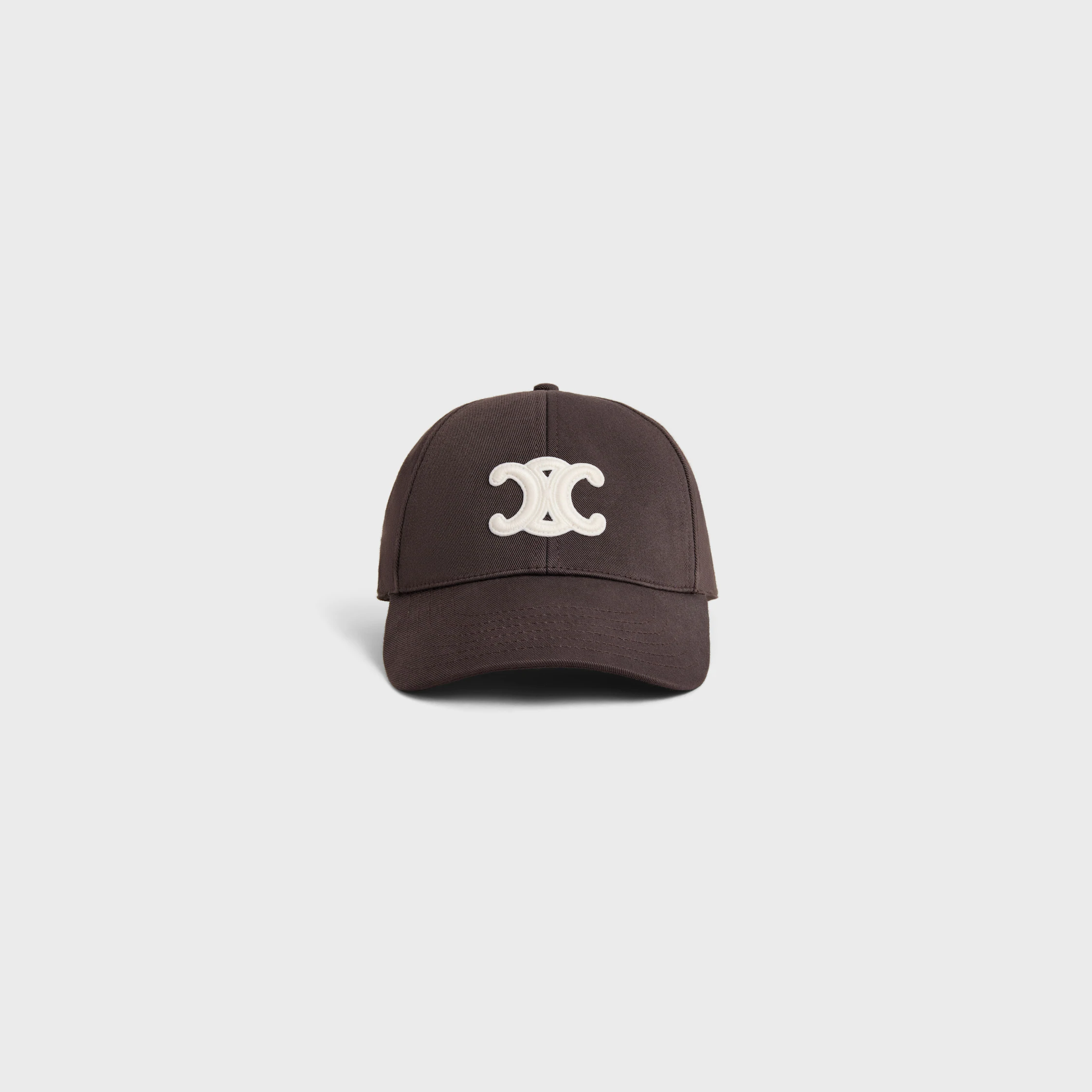 triomphe baseball cap IN WASHED COTTON GABARDINE