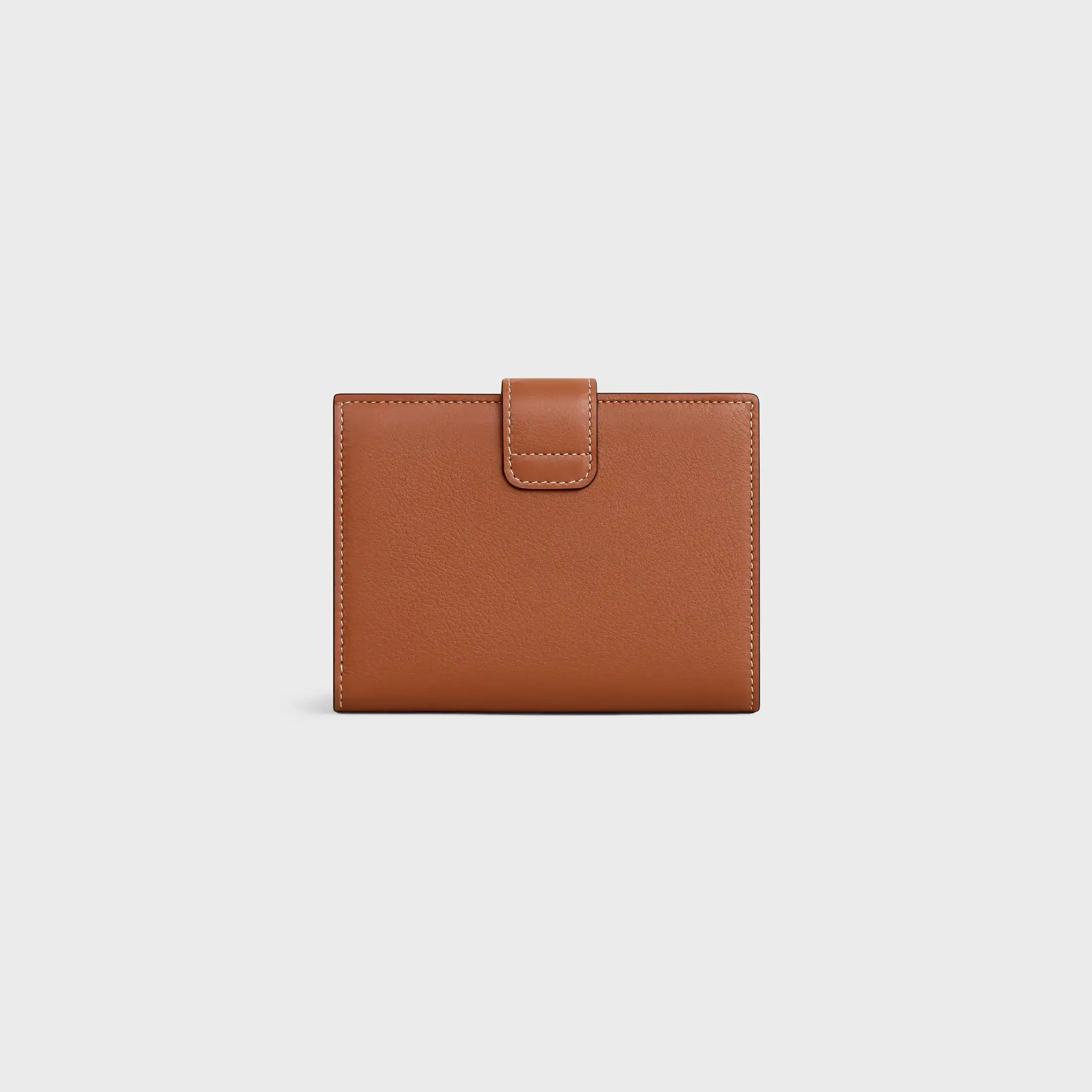 MEDIUM STRAP WALLET NINO IN SUPPLE GRAINED CALFSKIN