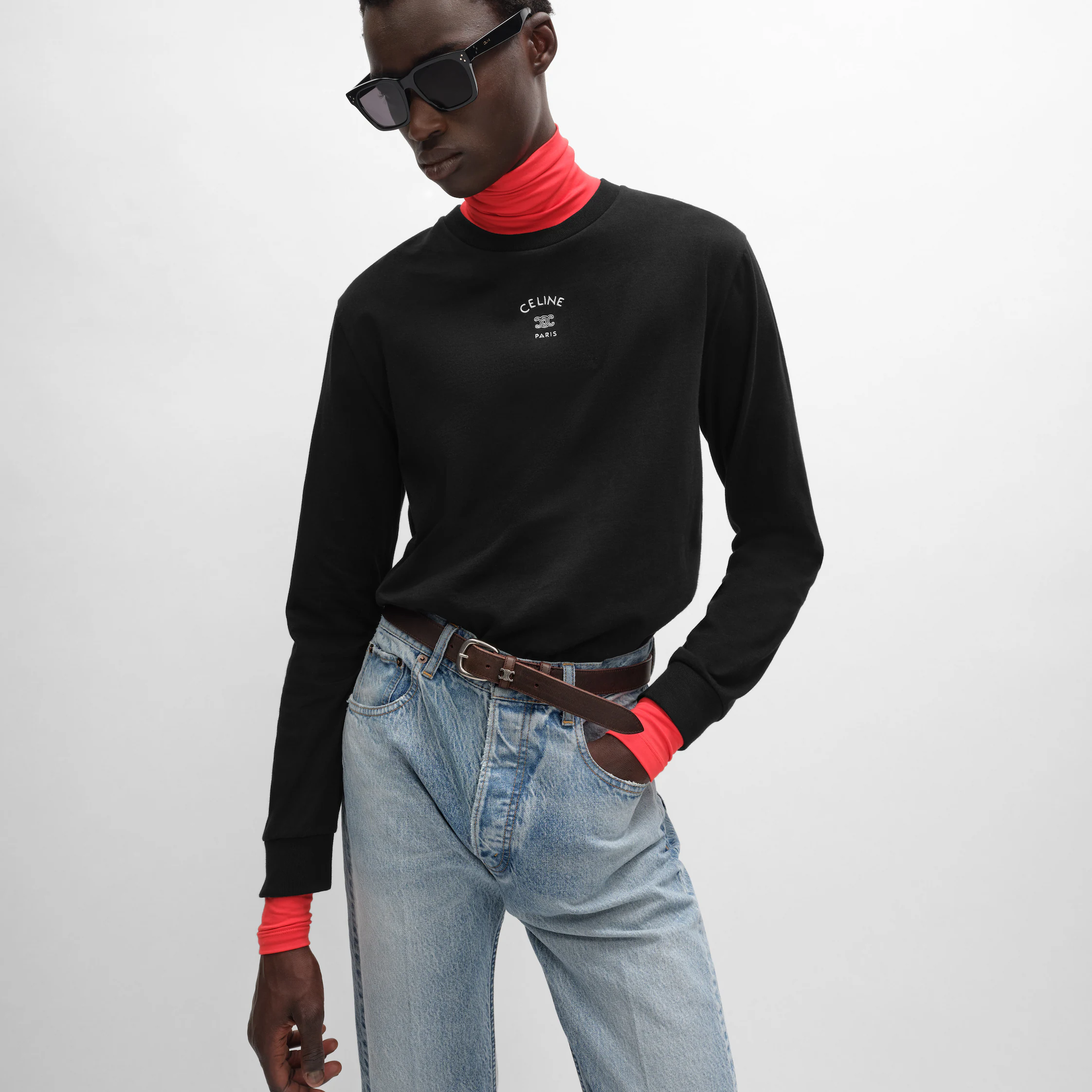 long sleeved t-shirt IN cotton jersey