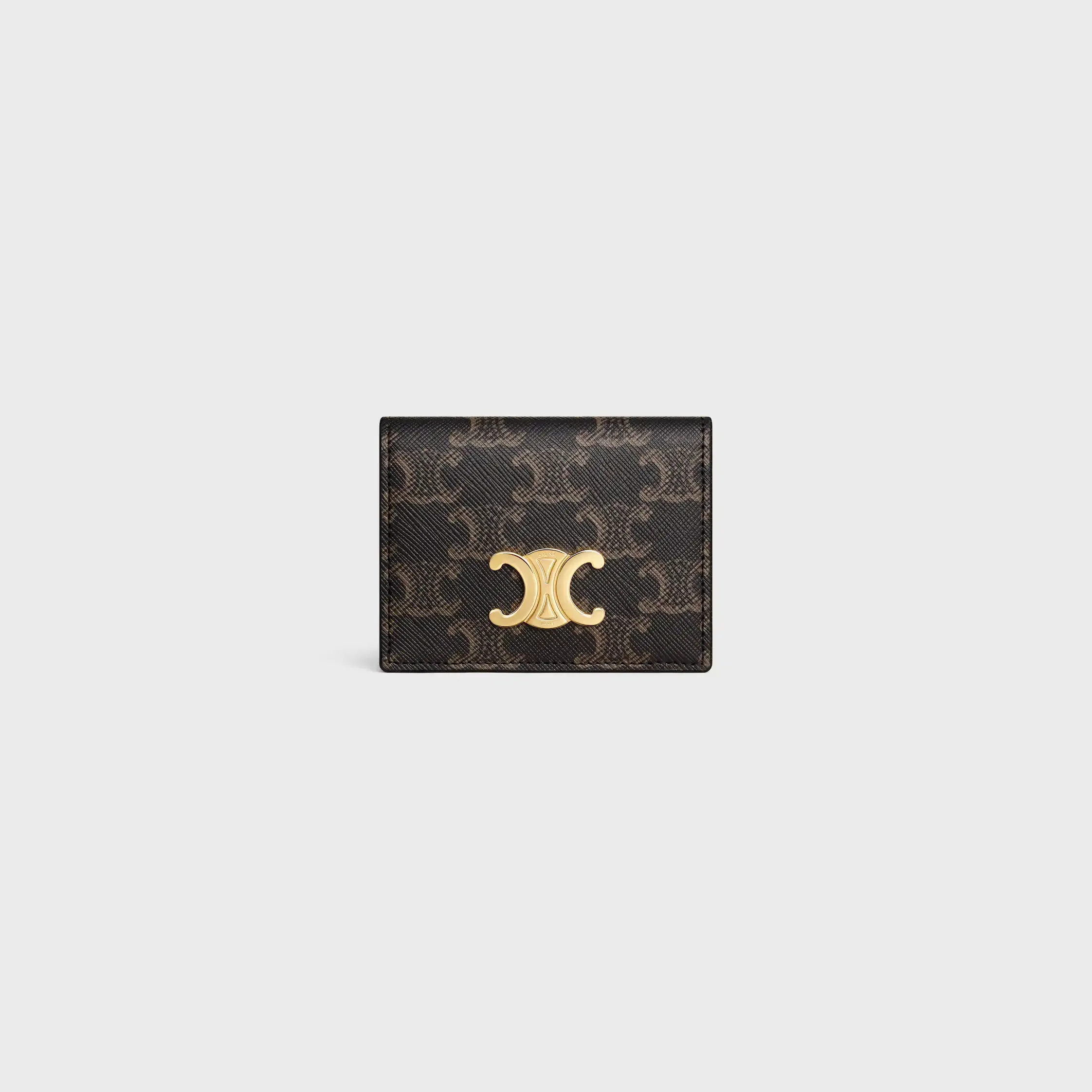 BI-FOLD CARD HOLDER TRIOMPHE IN Triomphe Canvas