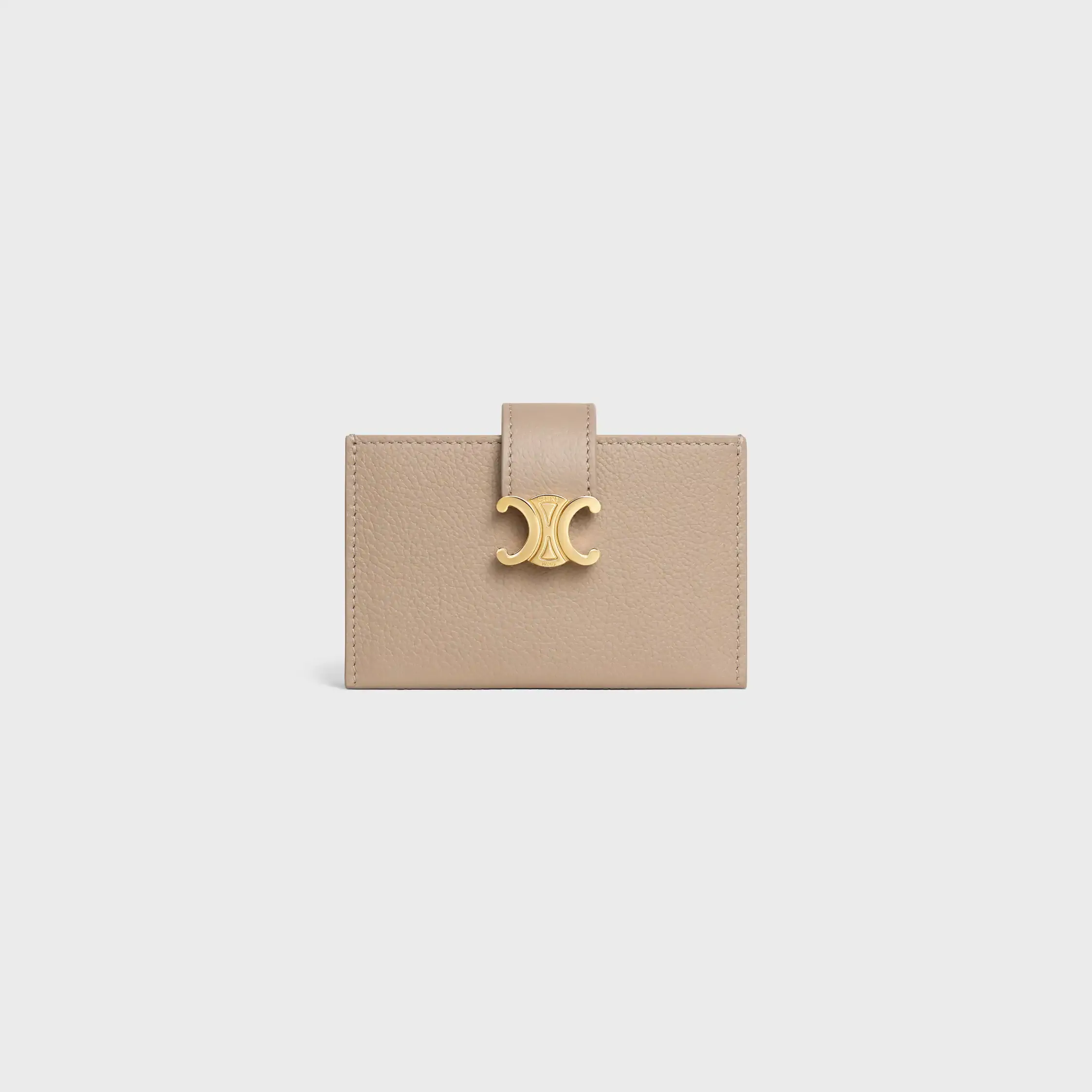 ACCORDEON CARD HOLDER NINO IN SUPPLE GRAINED CALFSKIN