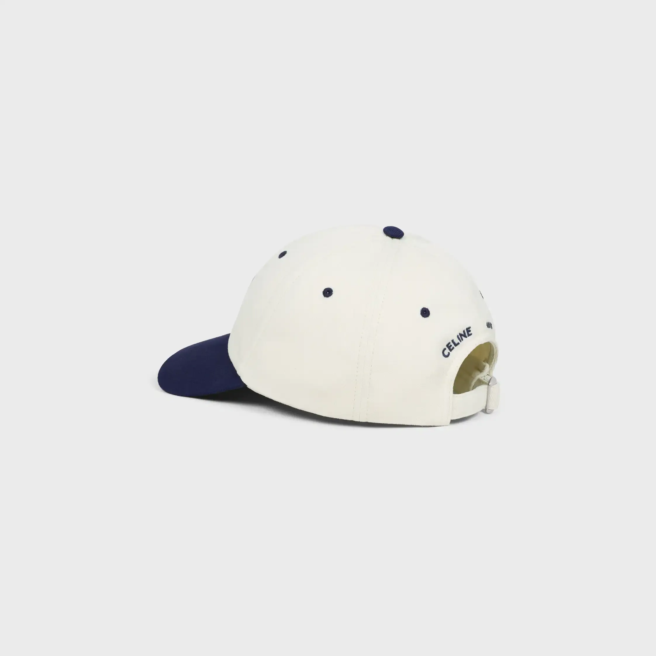 Triomphe richelieu cap IN cotton twill
