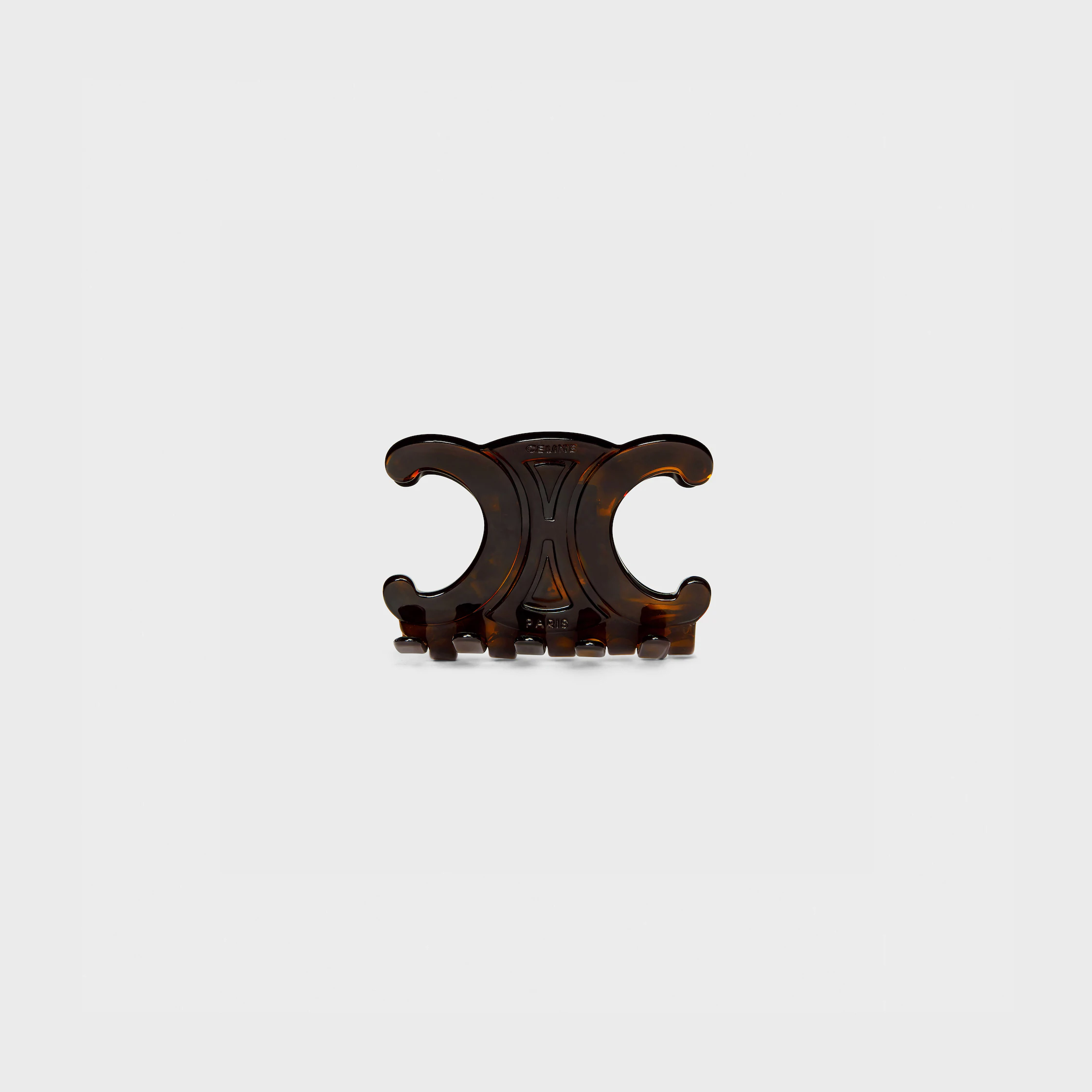 Celine Large Hair Claw in Acetate
