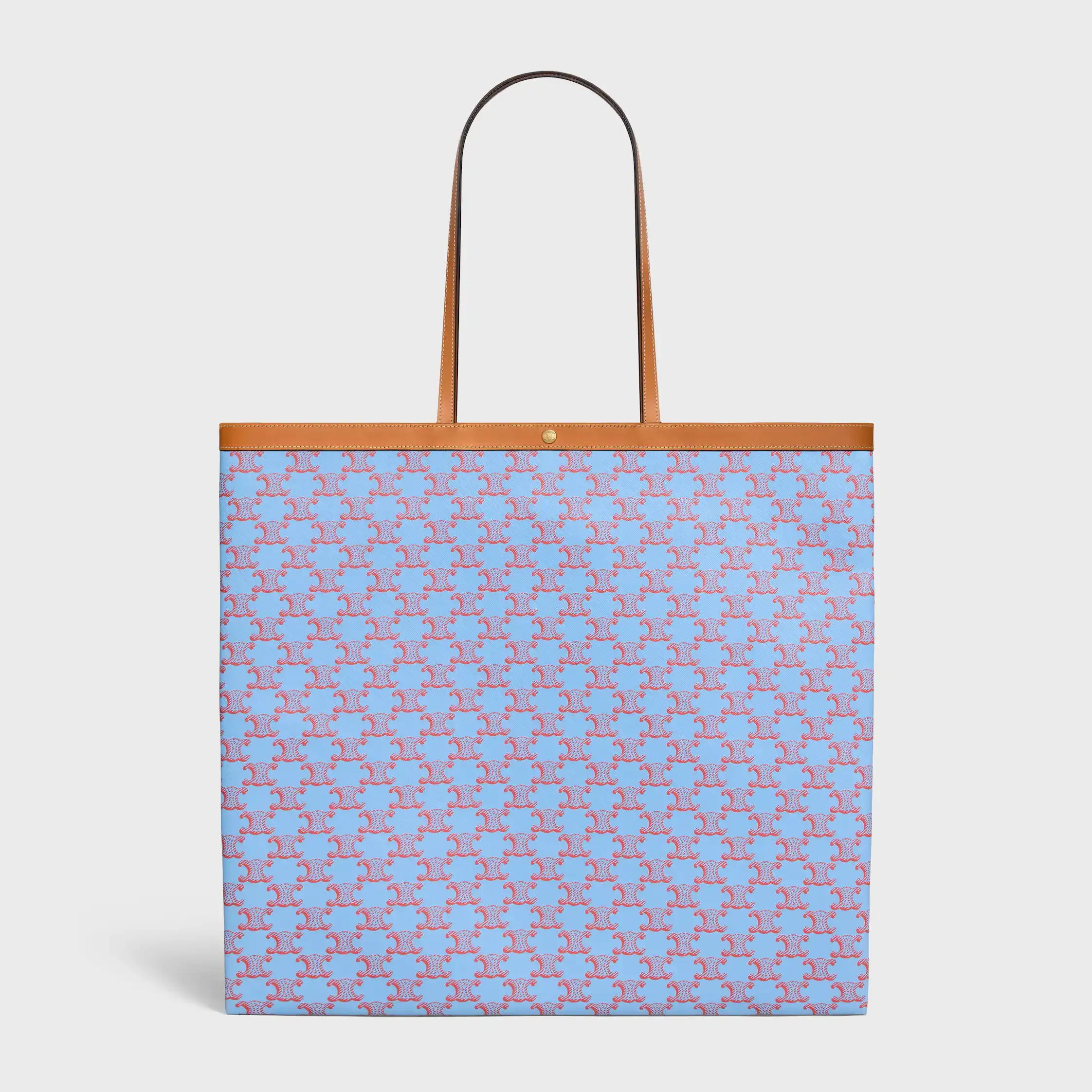 LARGE FLAT SHOPPER IN Triomphe Canvas