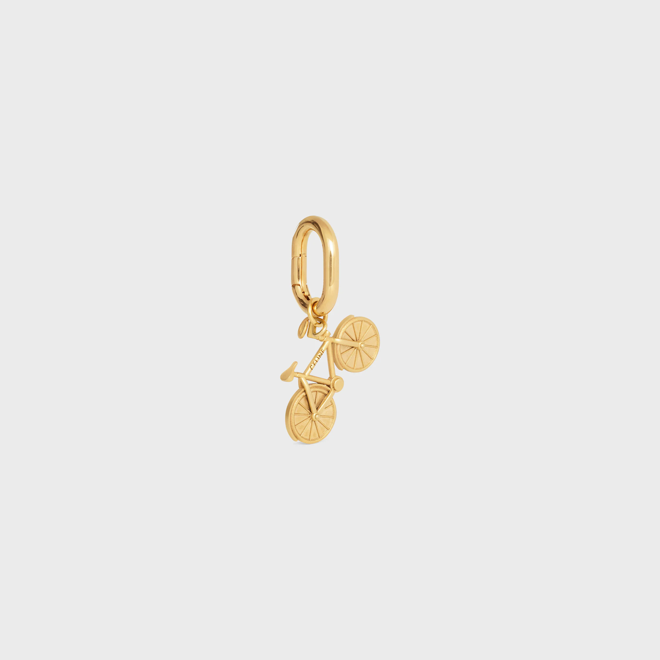 CHARMS BIKE IN BRASS WITH GOLD FINISH