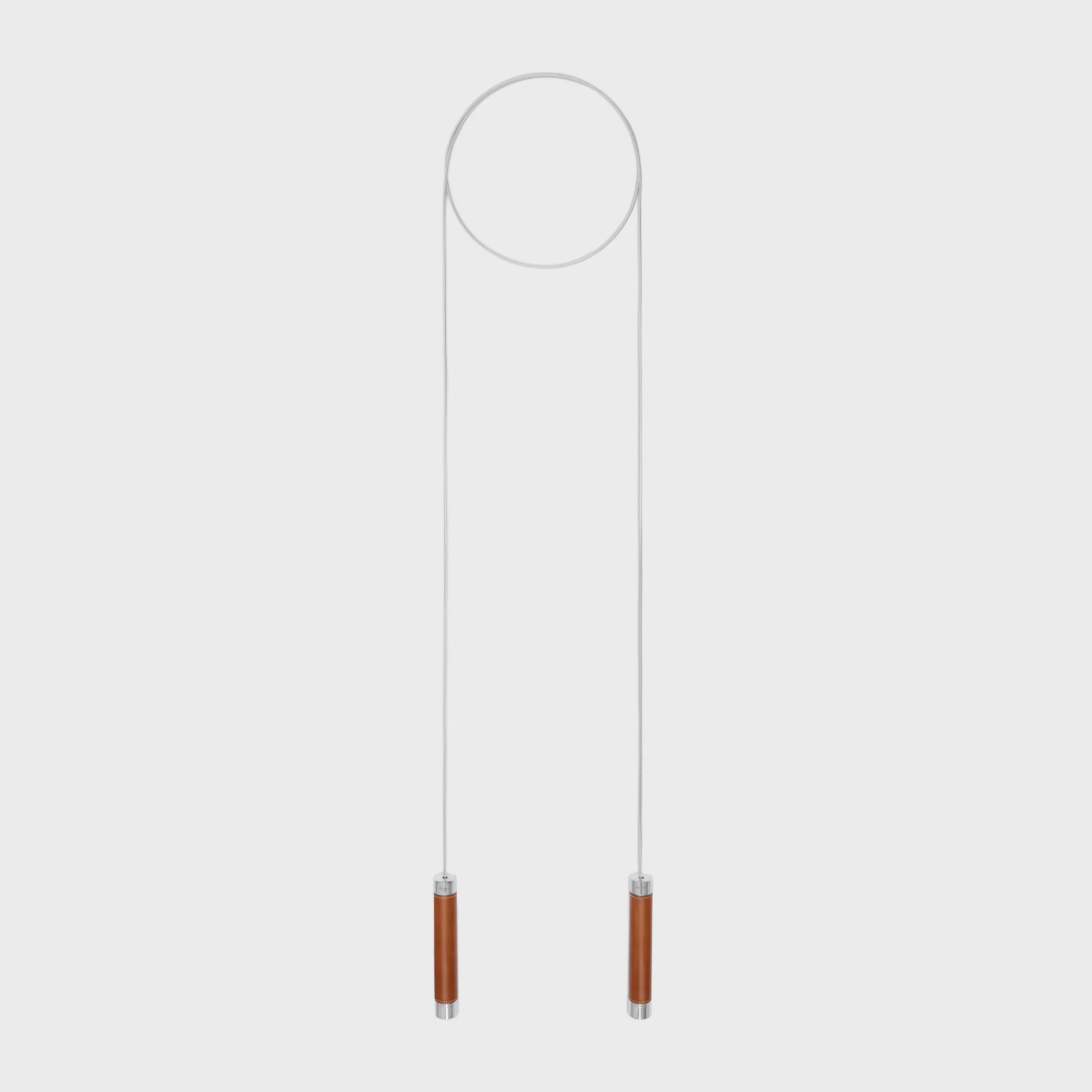 JUMP ROPE IN ALUMINIUM AND CALFSKIN