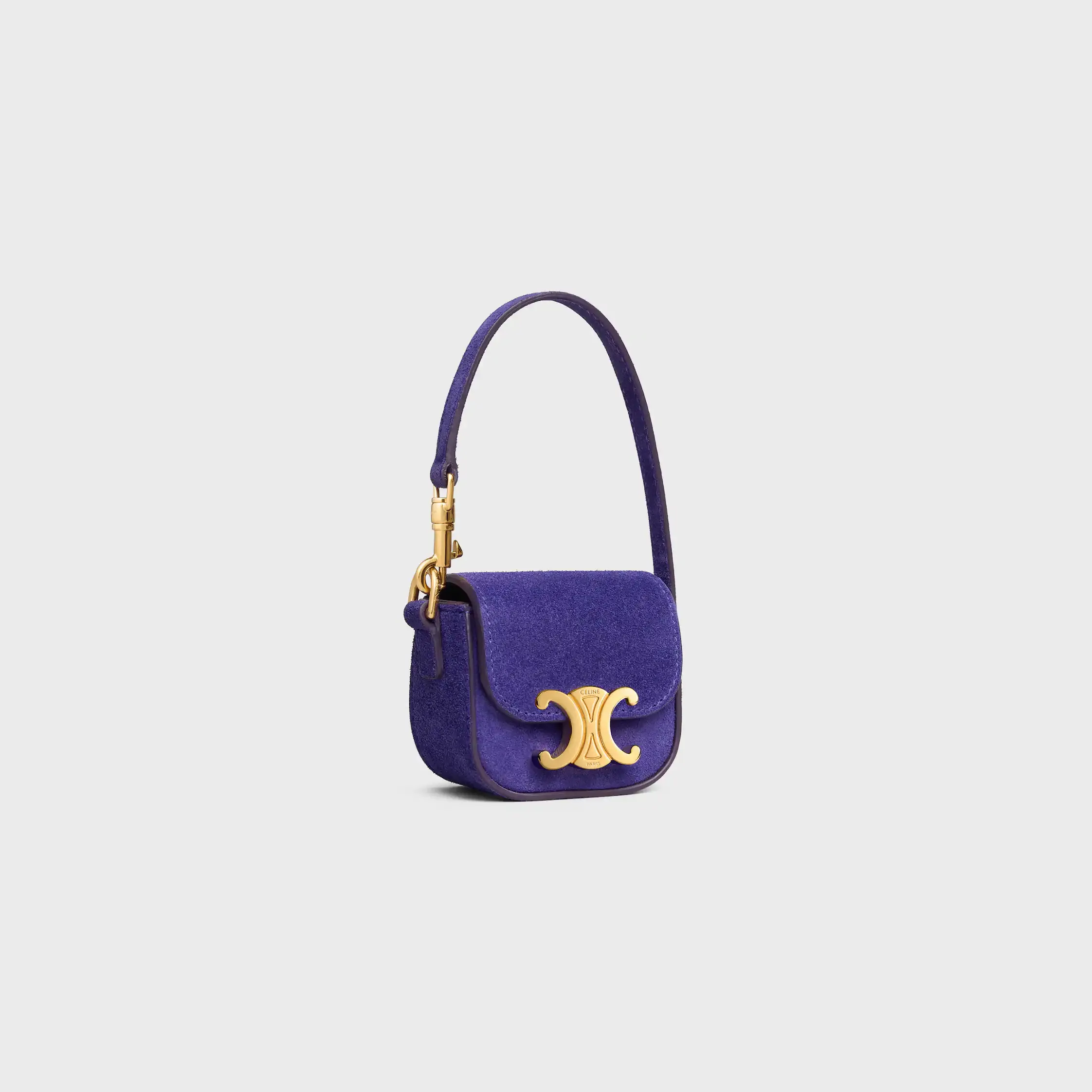 MICRO CLAUDE IN SUEDE CALFSKIN