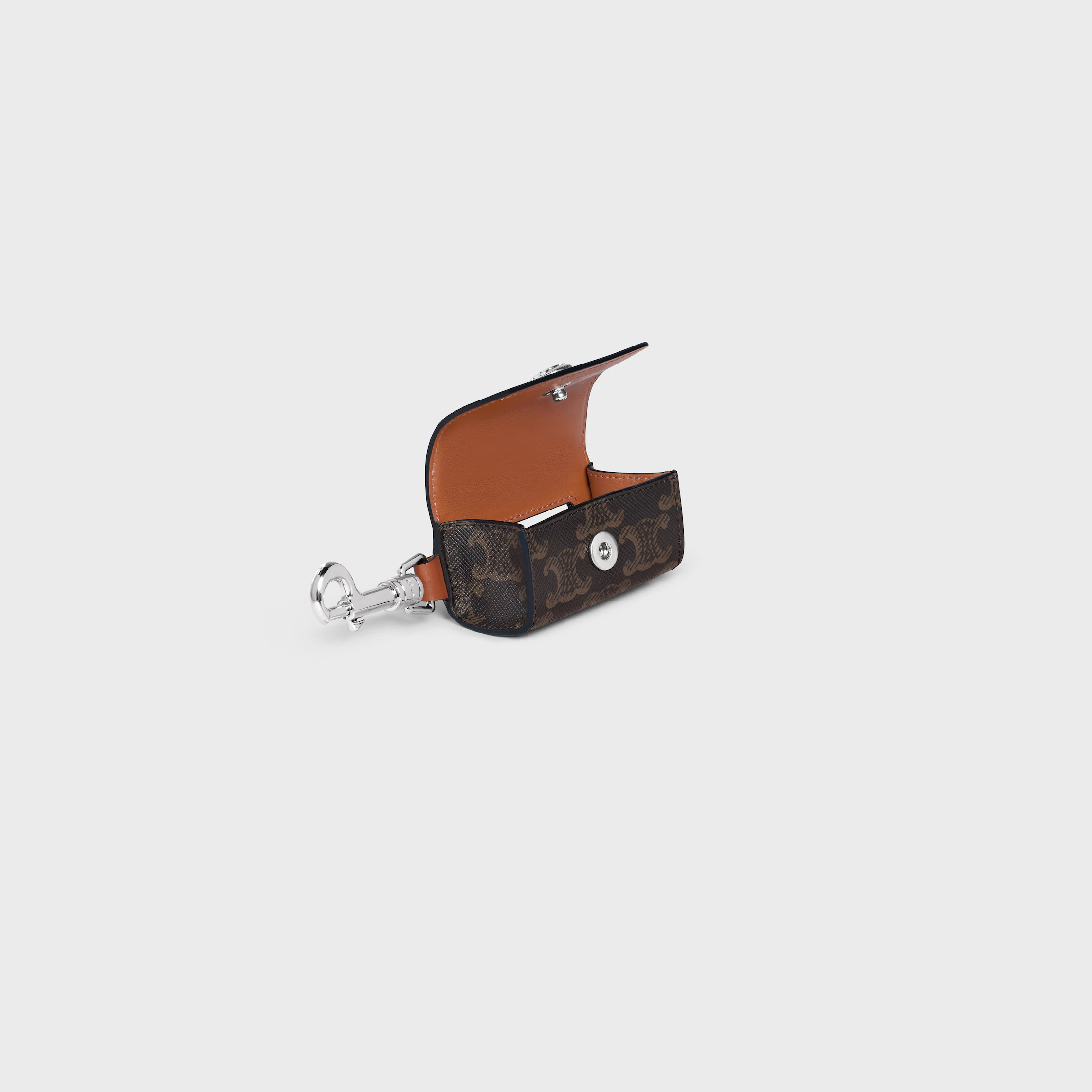 Dog Bags Holder in Triomphe Canvas and Calfskin