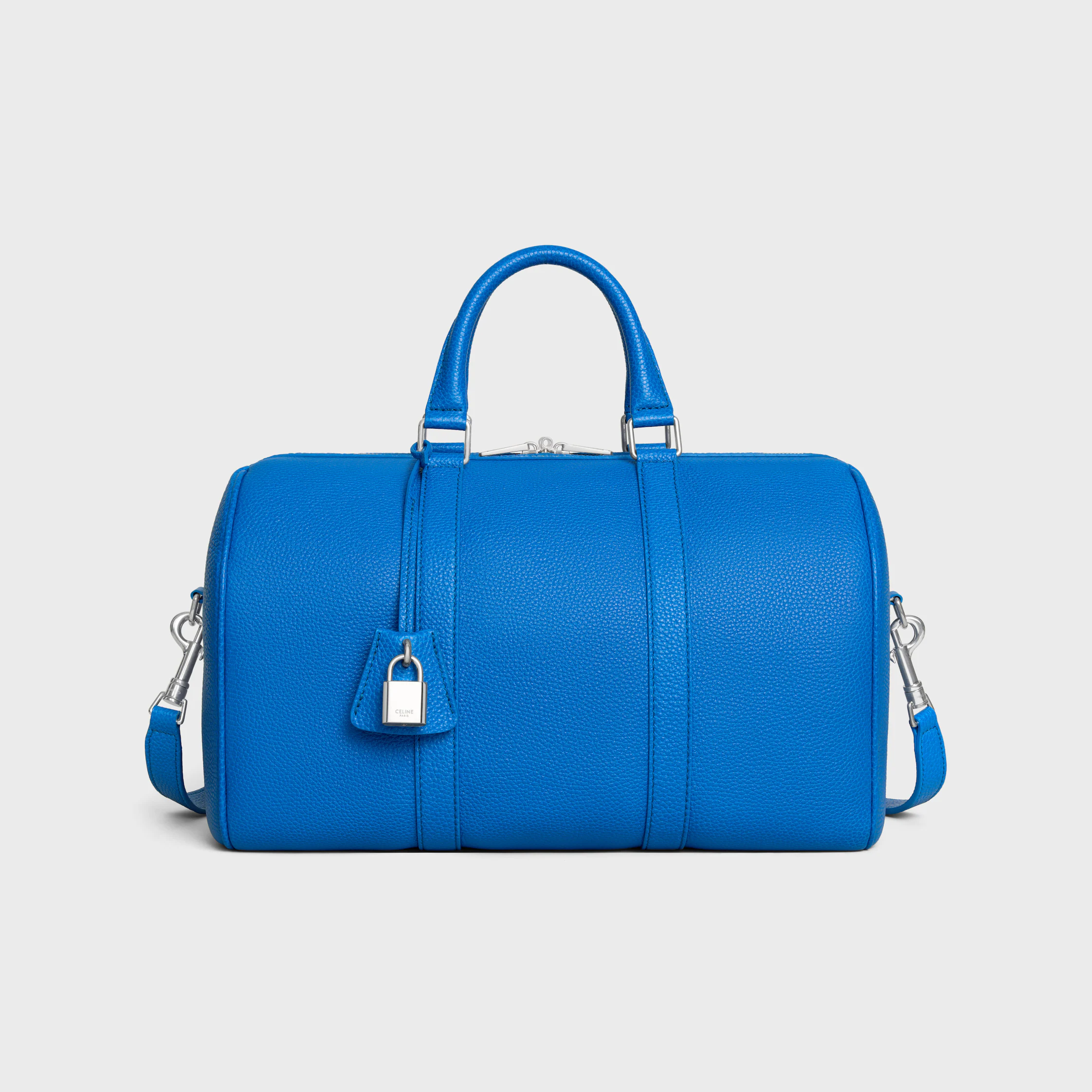 LARGE BOSTON IN GRAINED CALFSKIN