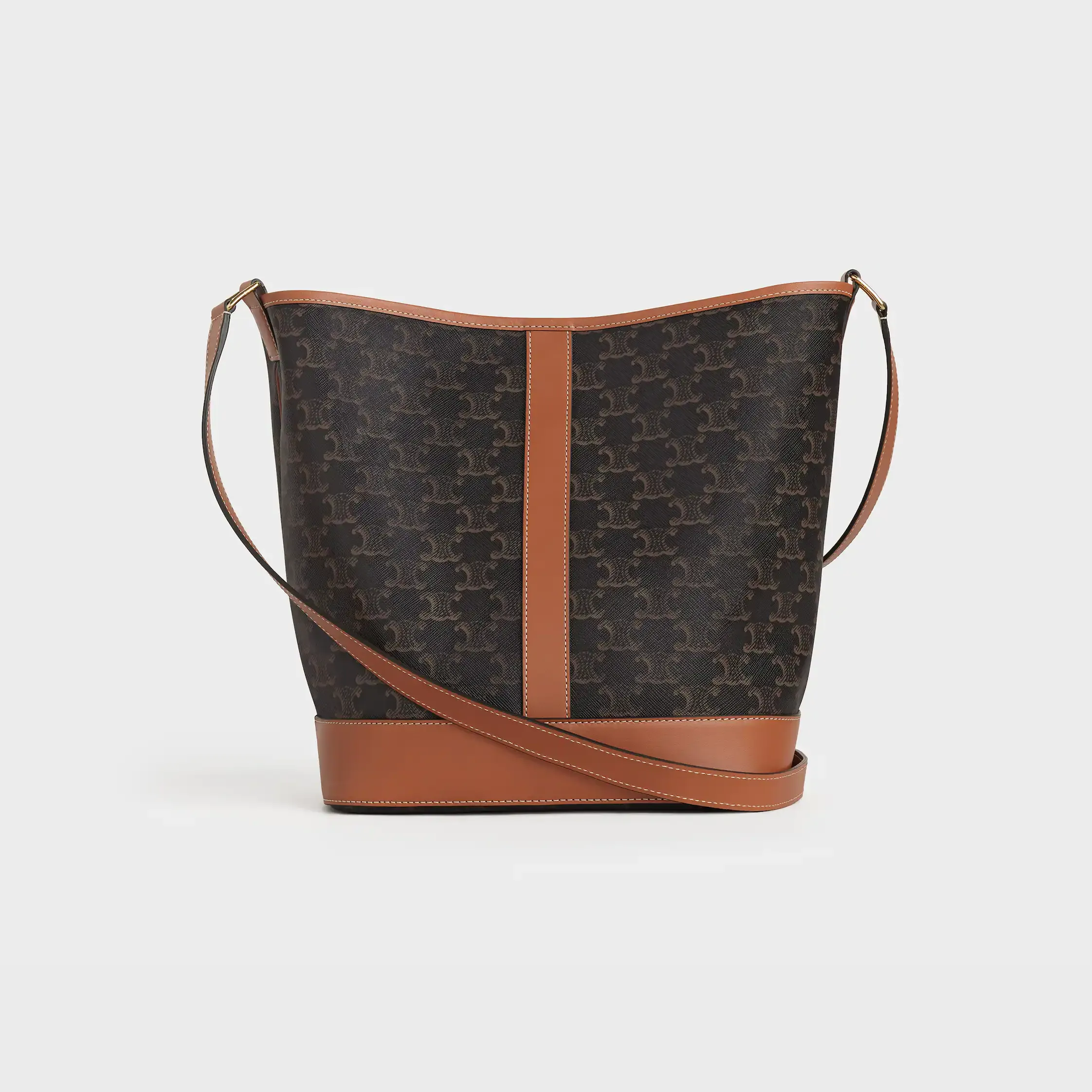 Medium Bucket IN Triomphe Canvas and calfskin