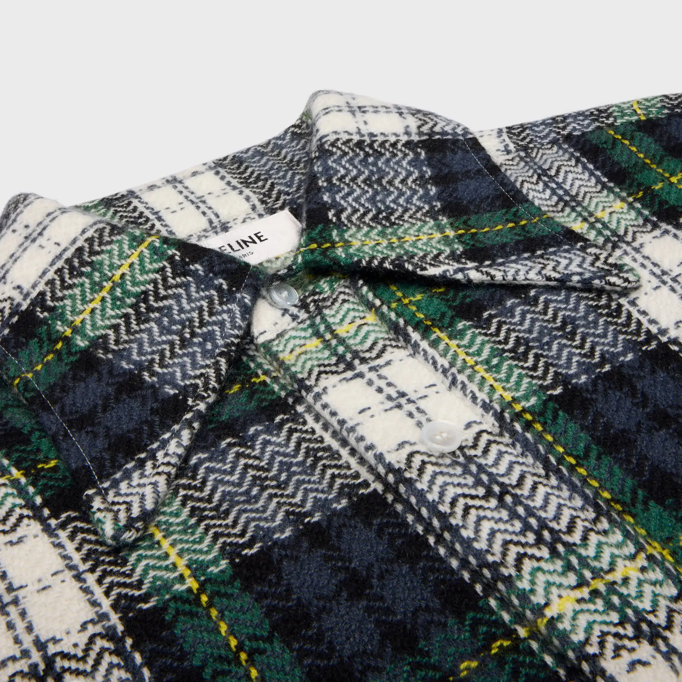 shirt IN tartan cashmere