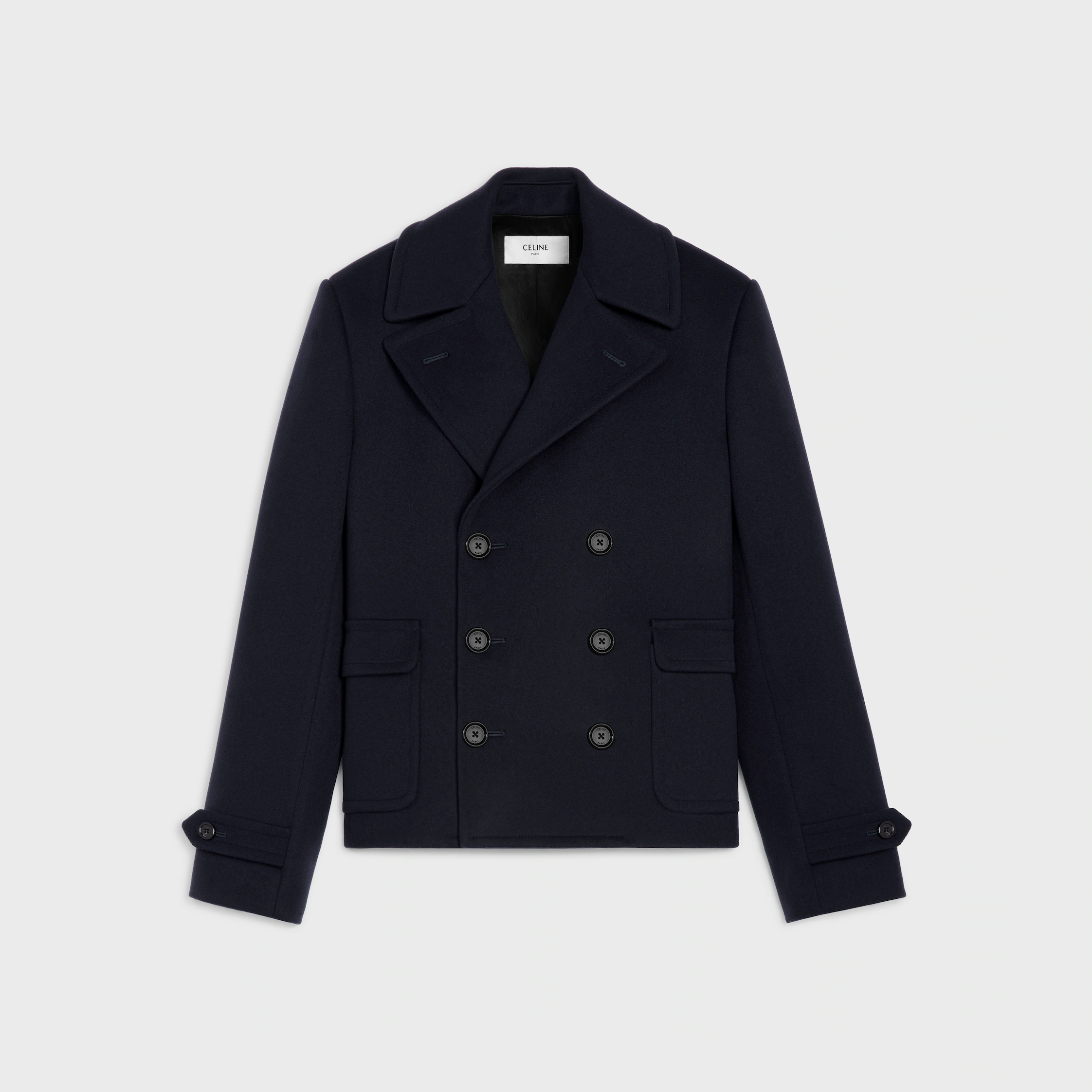 peacoat IN CASHMERE CLOTH