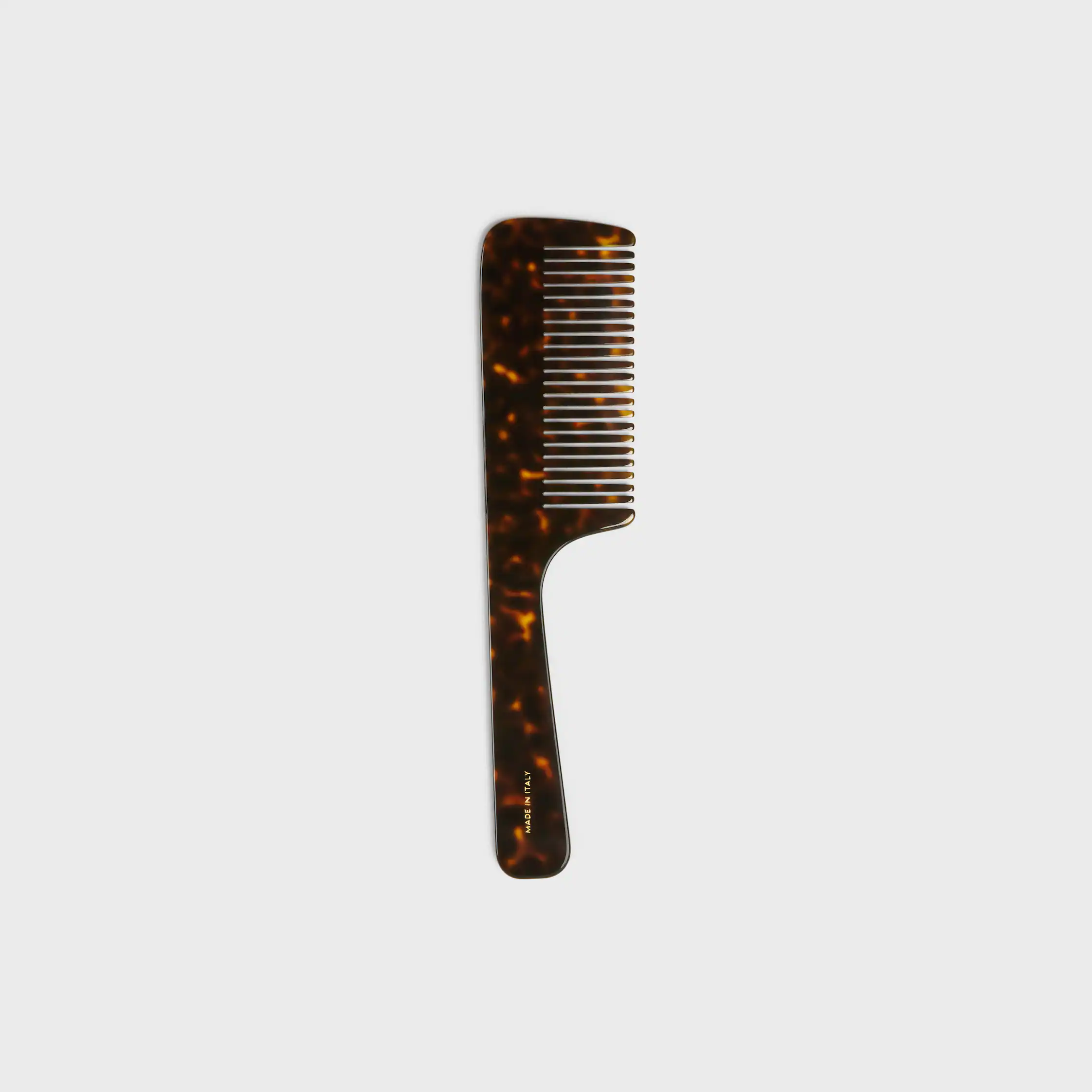 HAIR COMB WITH HANDLE IN ACETATE