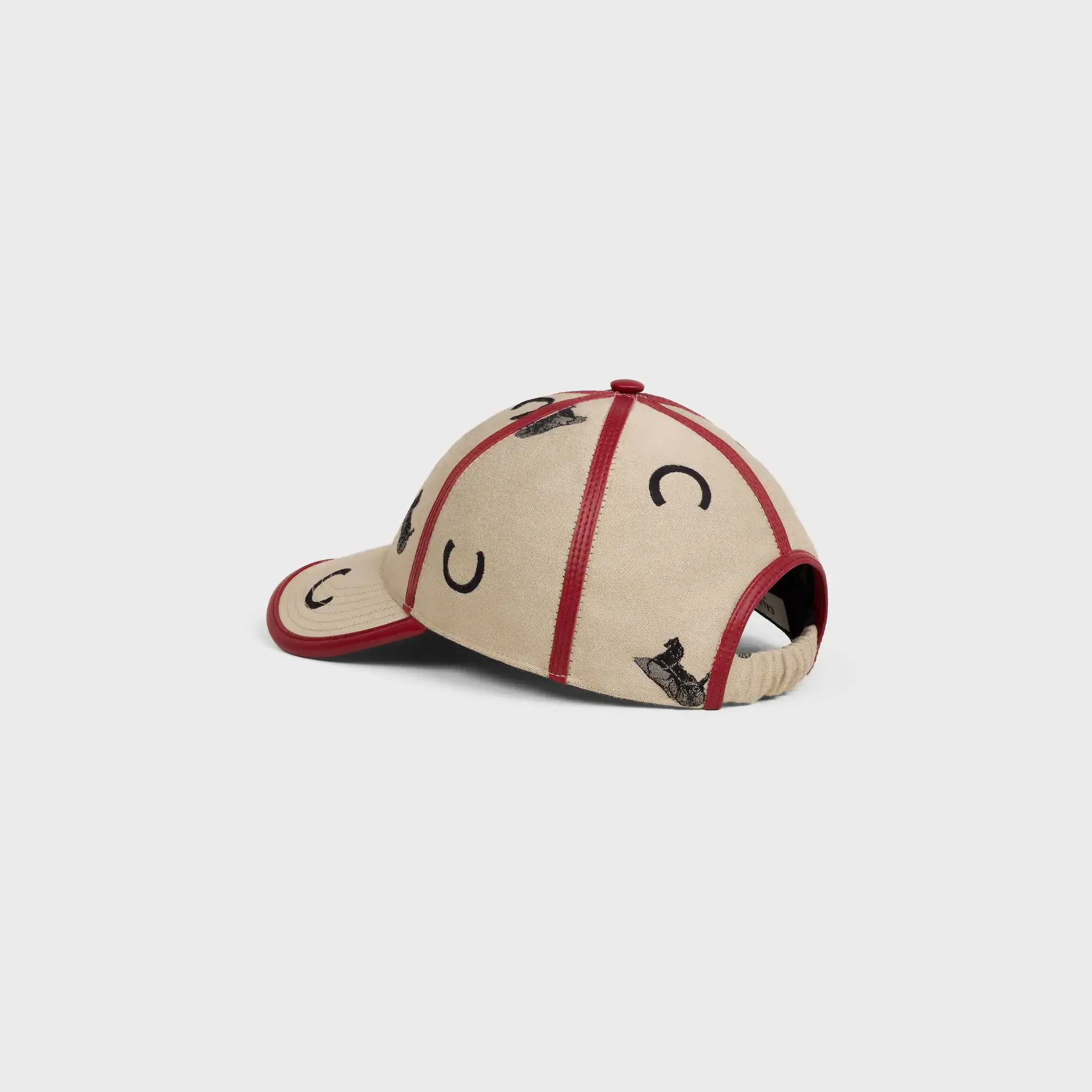 racine cap IN jacquard cotton