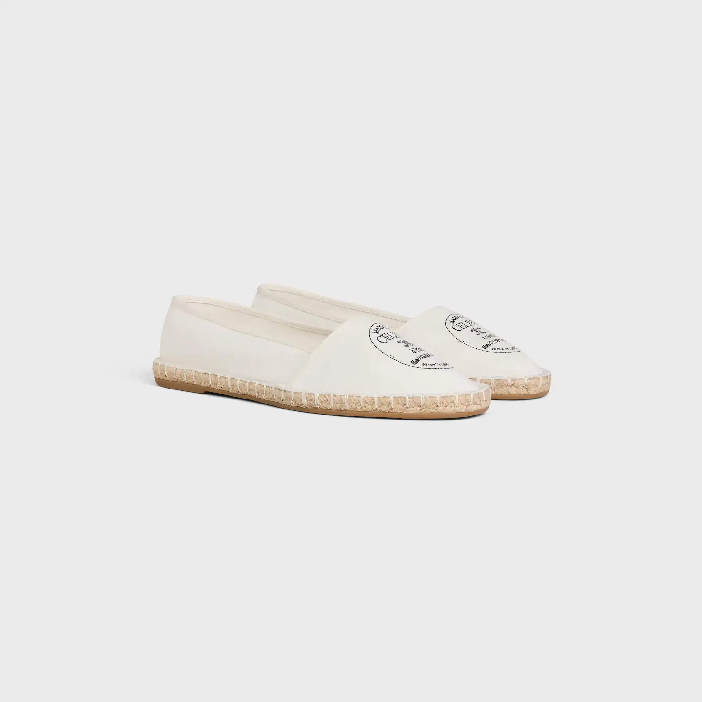 MAISON CELINE ESPADRILLE IN CANVAS