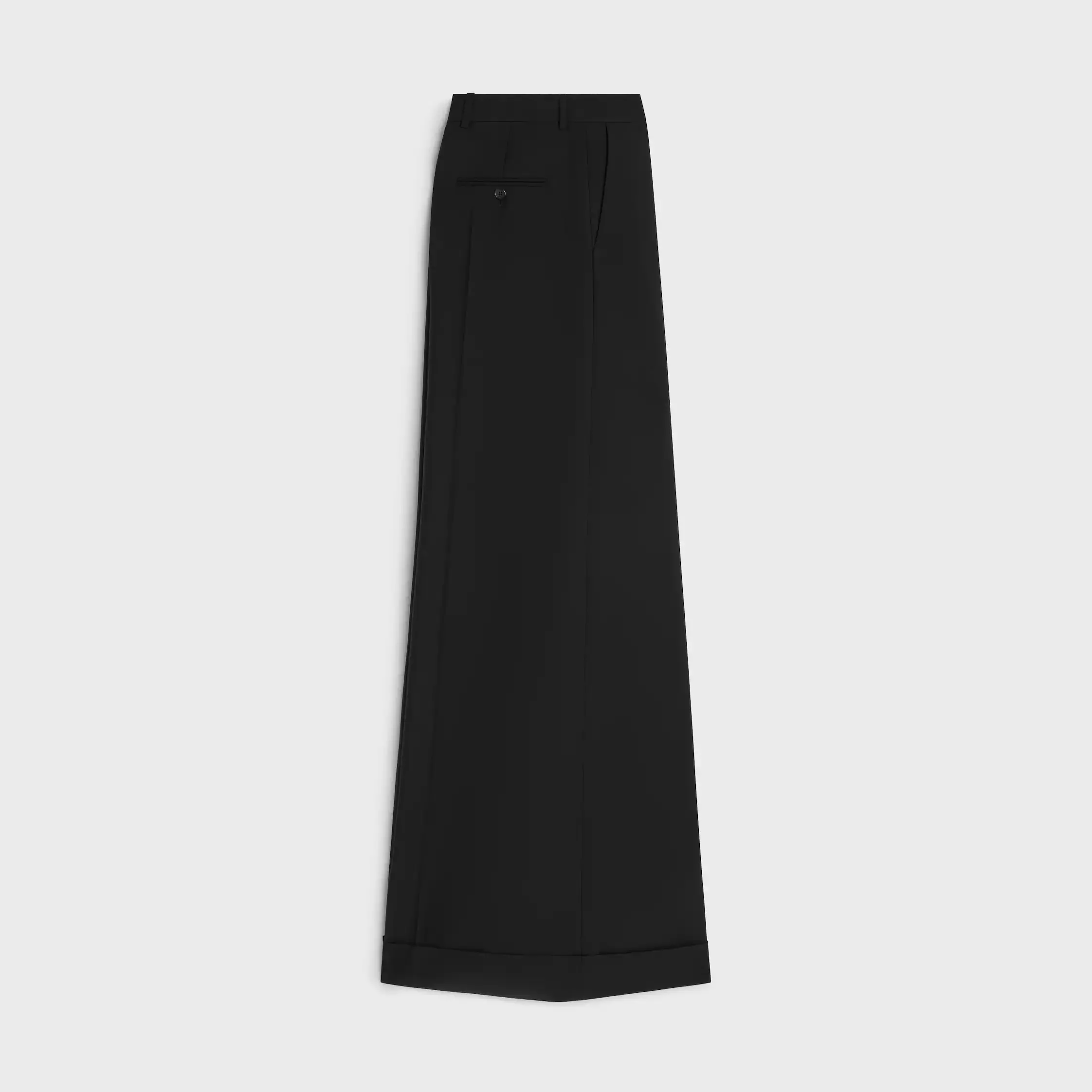 long docks trousers IN wool gabardine