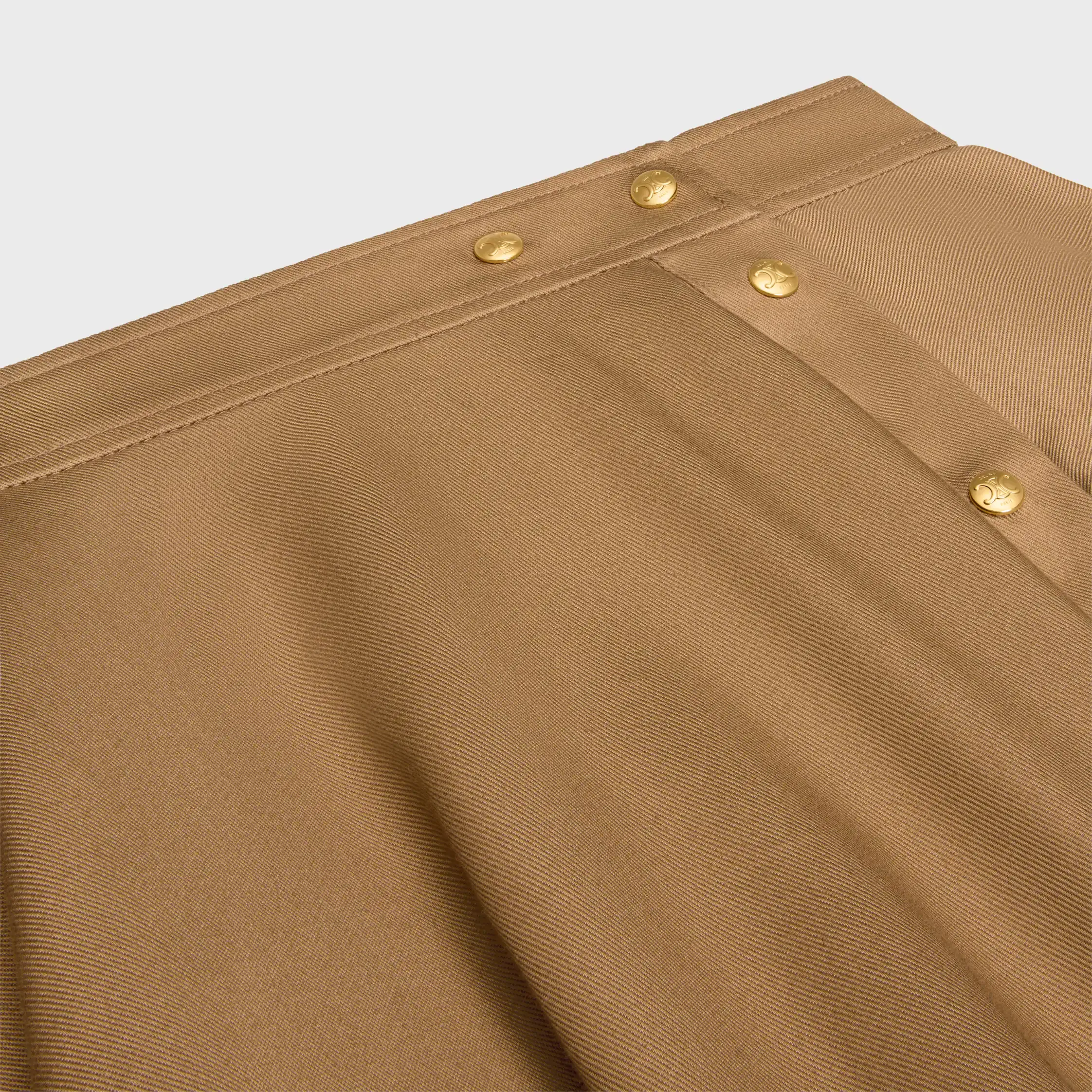 skirt IN cotton twill