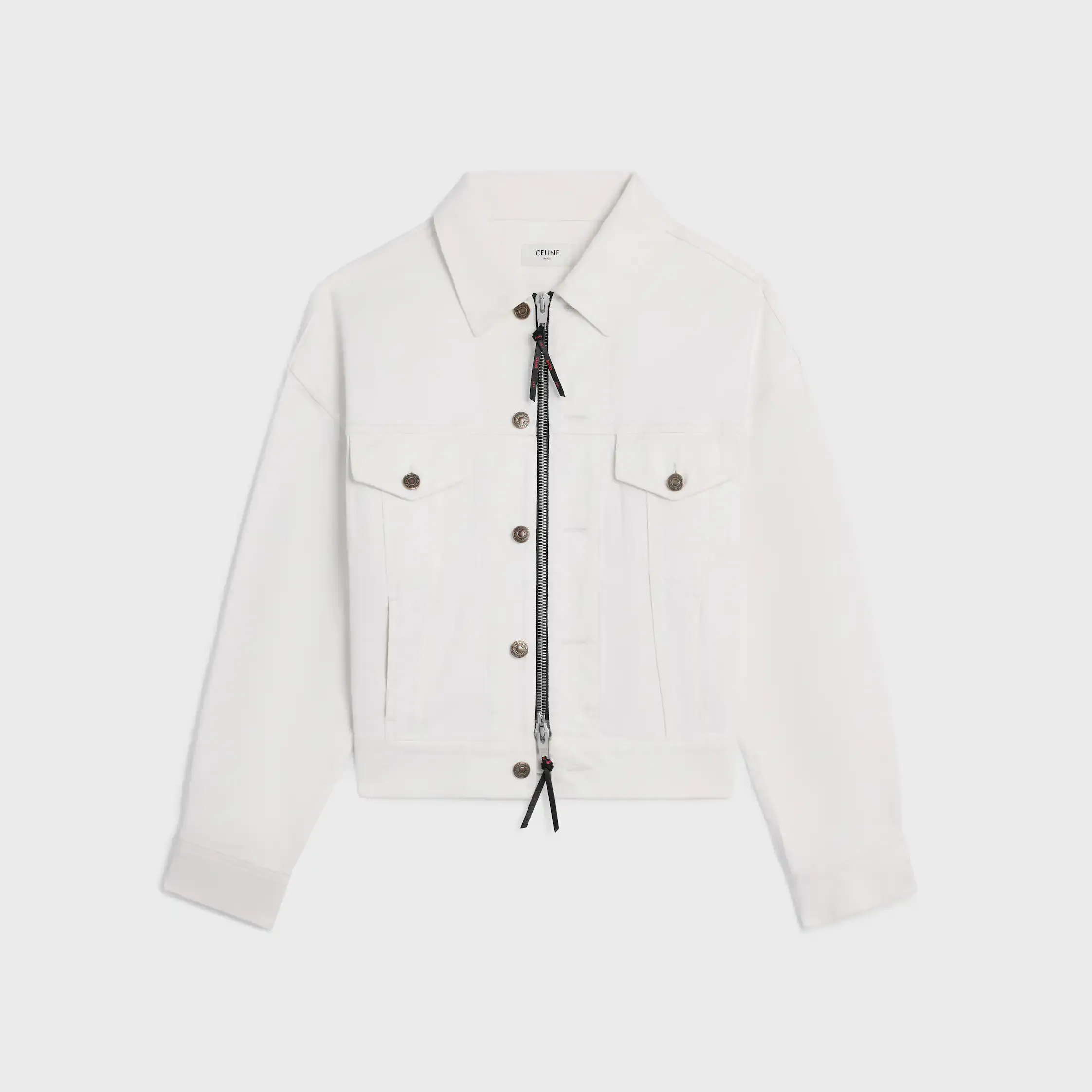 trucker jacket IN cotton denim