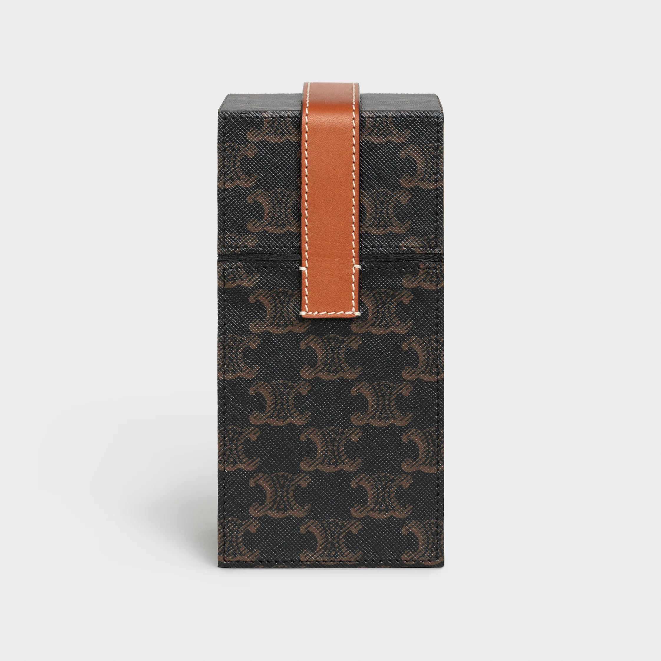 Case 1 Perfume 200ML in Triomphe Canvas and Natural Calfskin