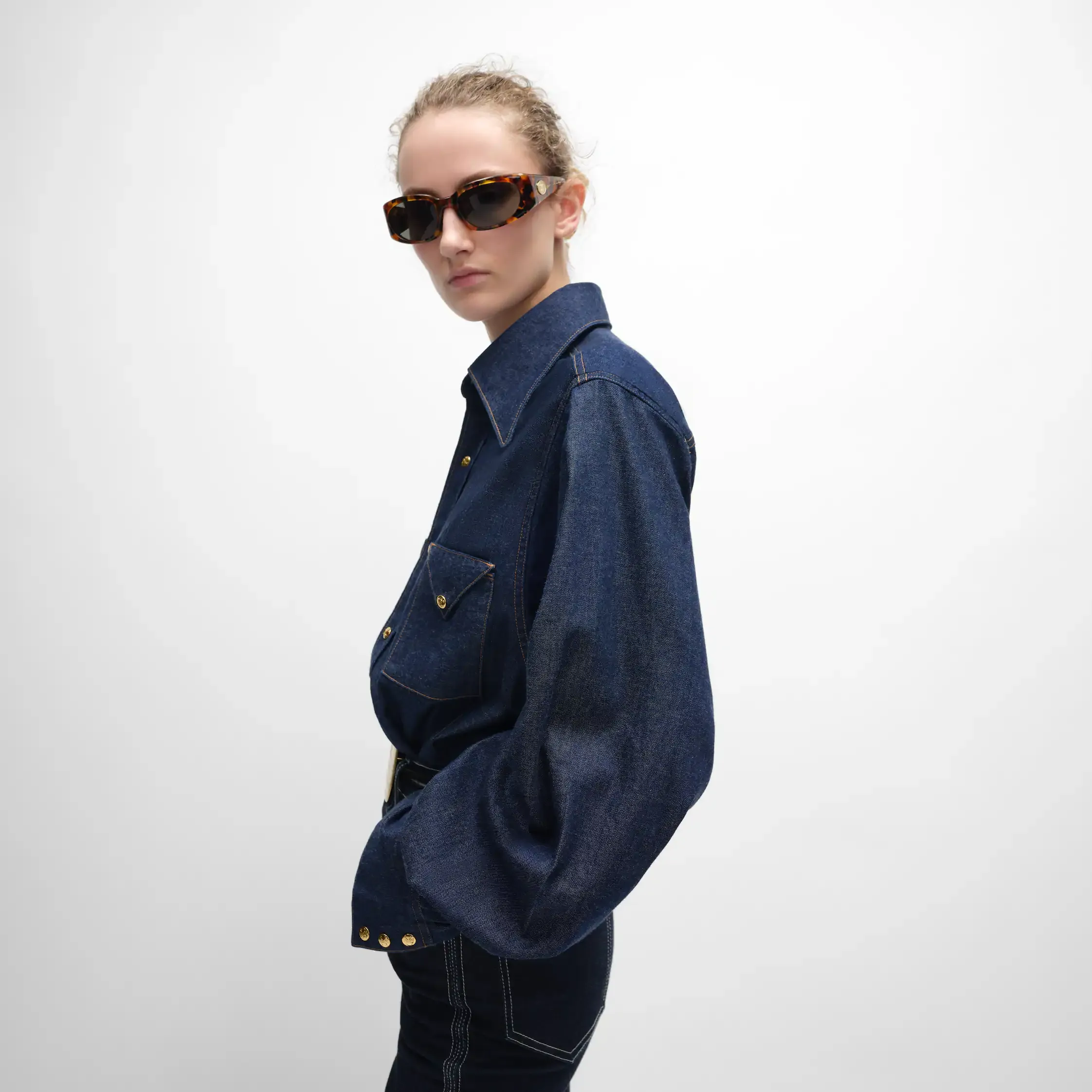 shirt in denim
