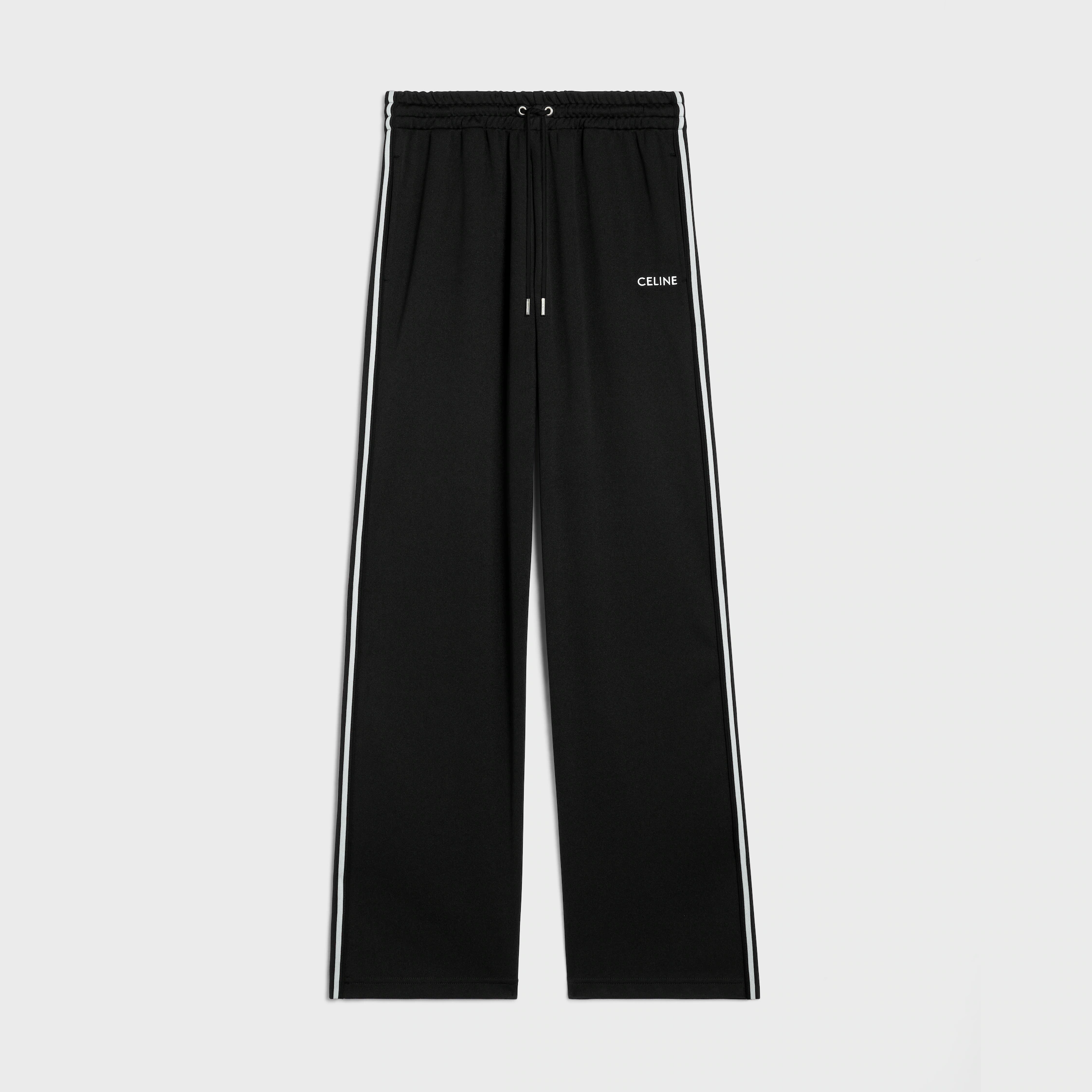 tracksuit pants in double face jersey