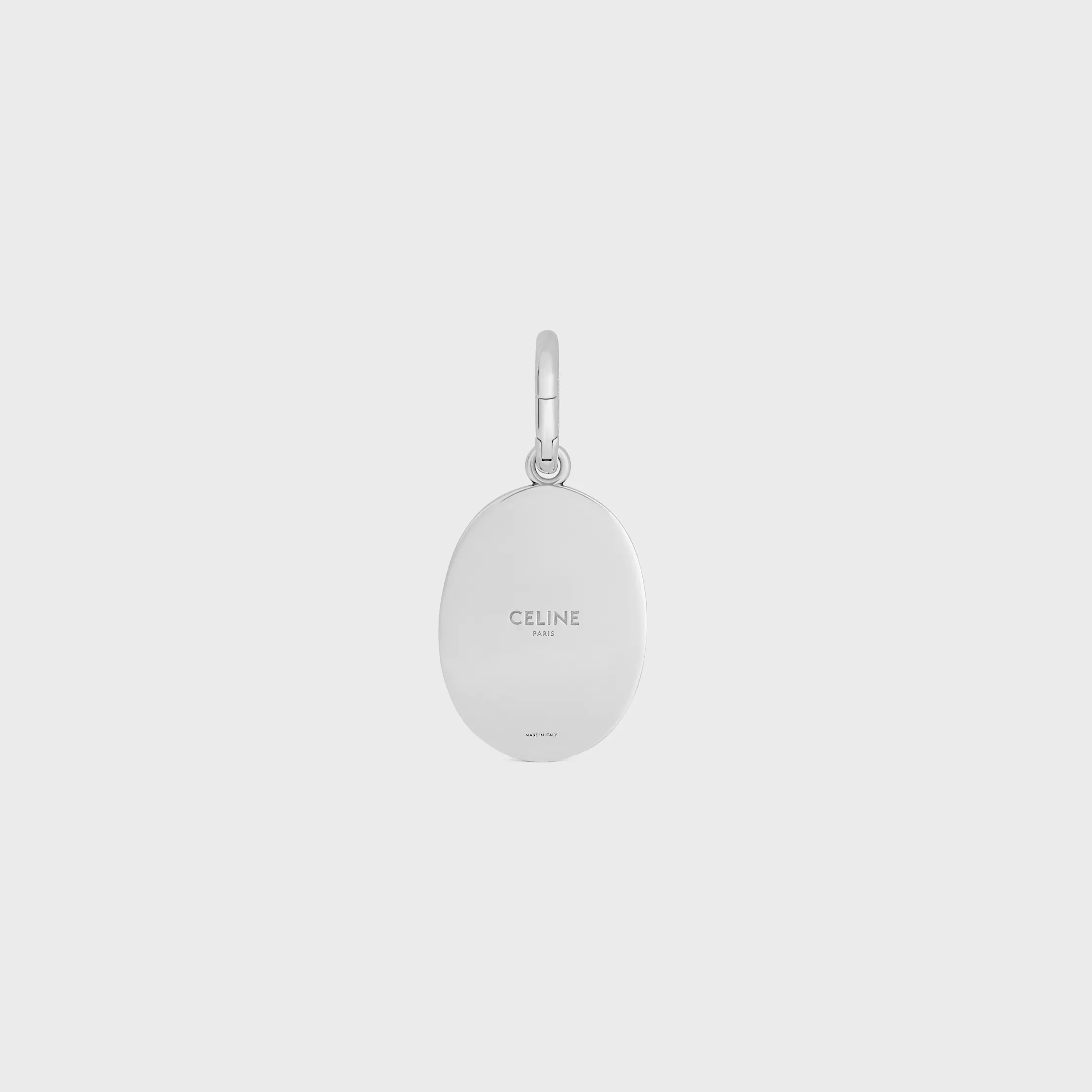 CHARMS MAISON CELINE MEDAL IN BRASS WITH RHODIUM FINISH