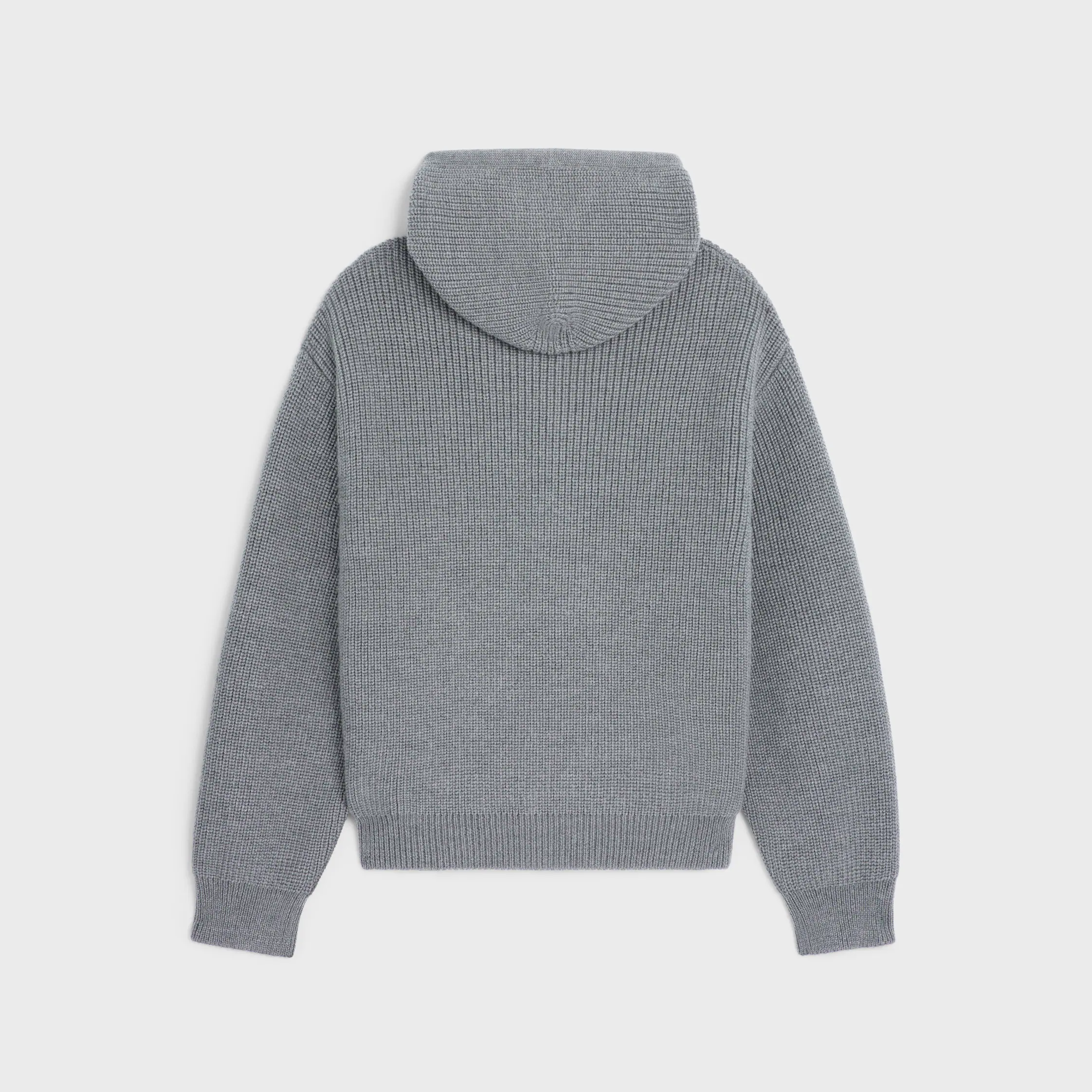 hooded cardigan IN WOOL