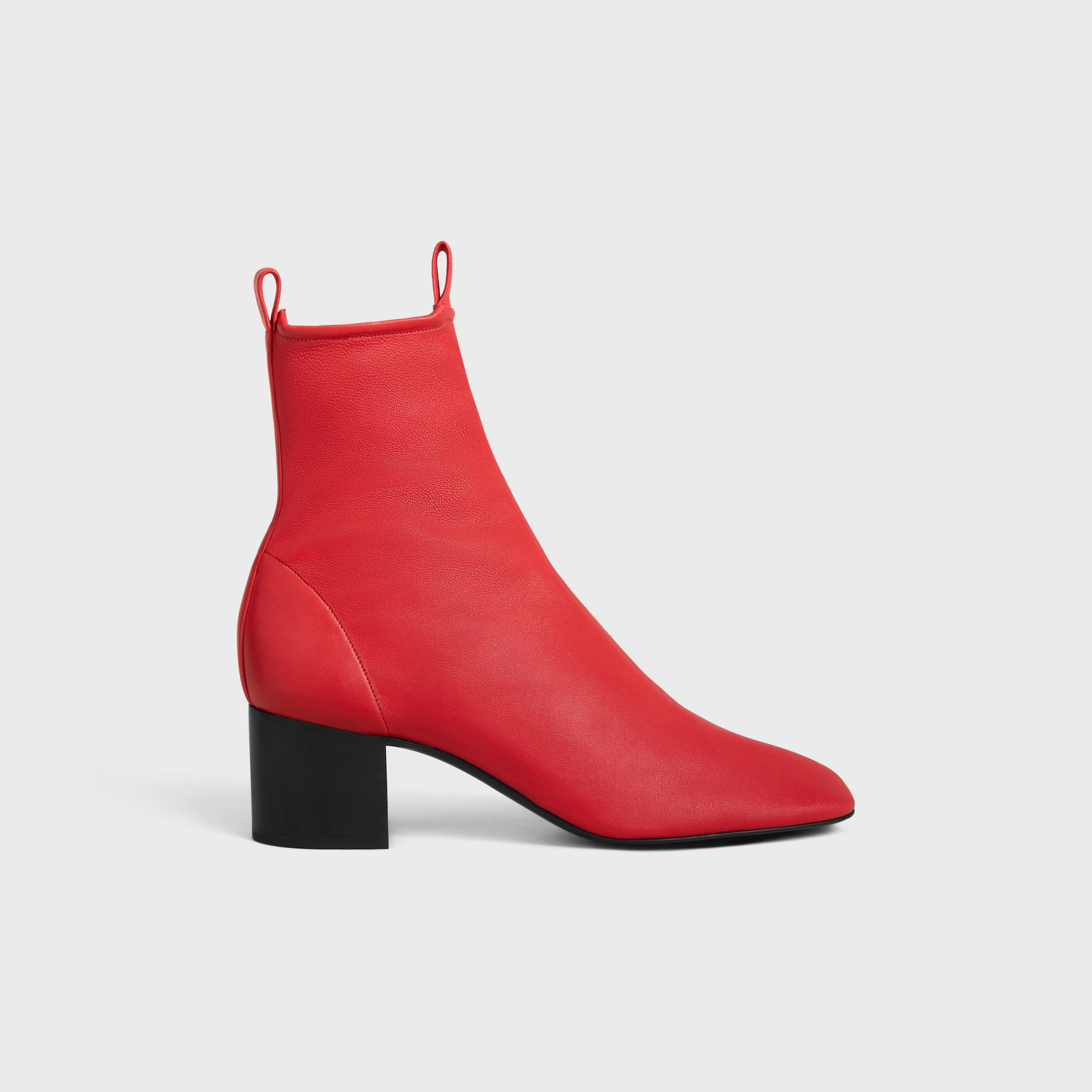 CHERI - ZIPPED BOOT IN Stretch Lambskin