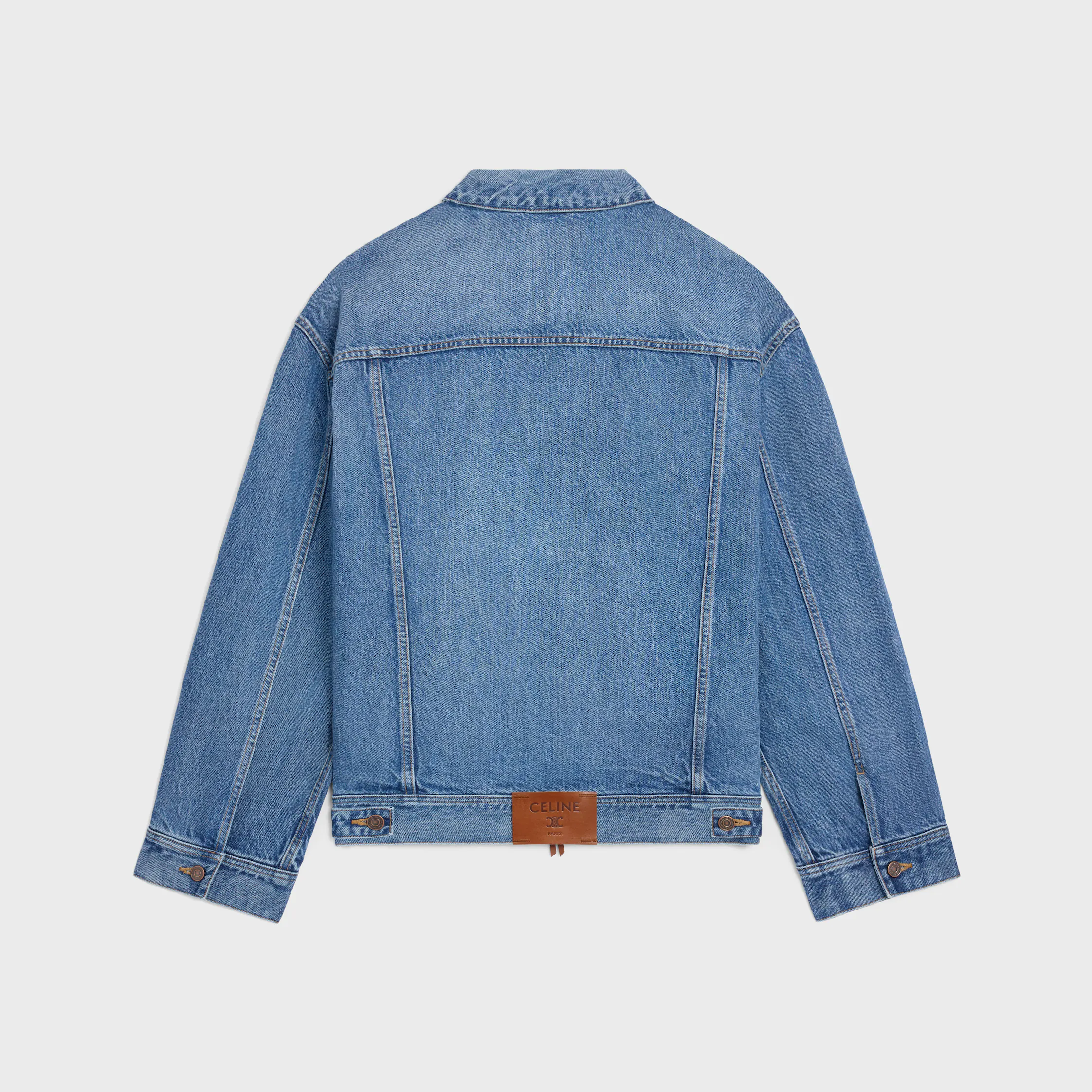 trucker jacket IN cotton denim