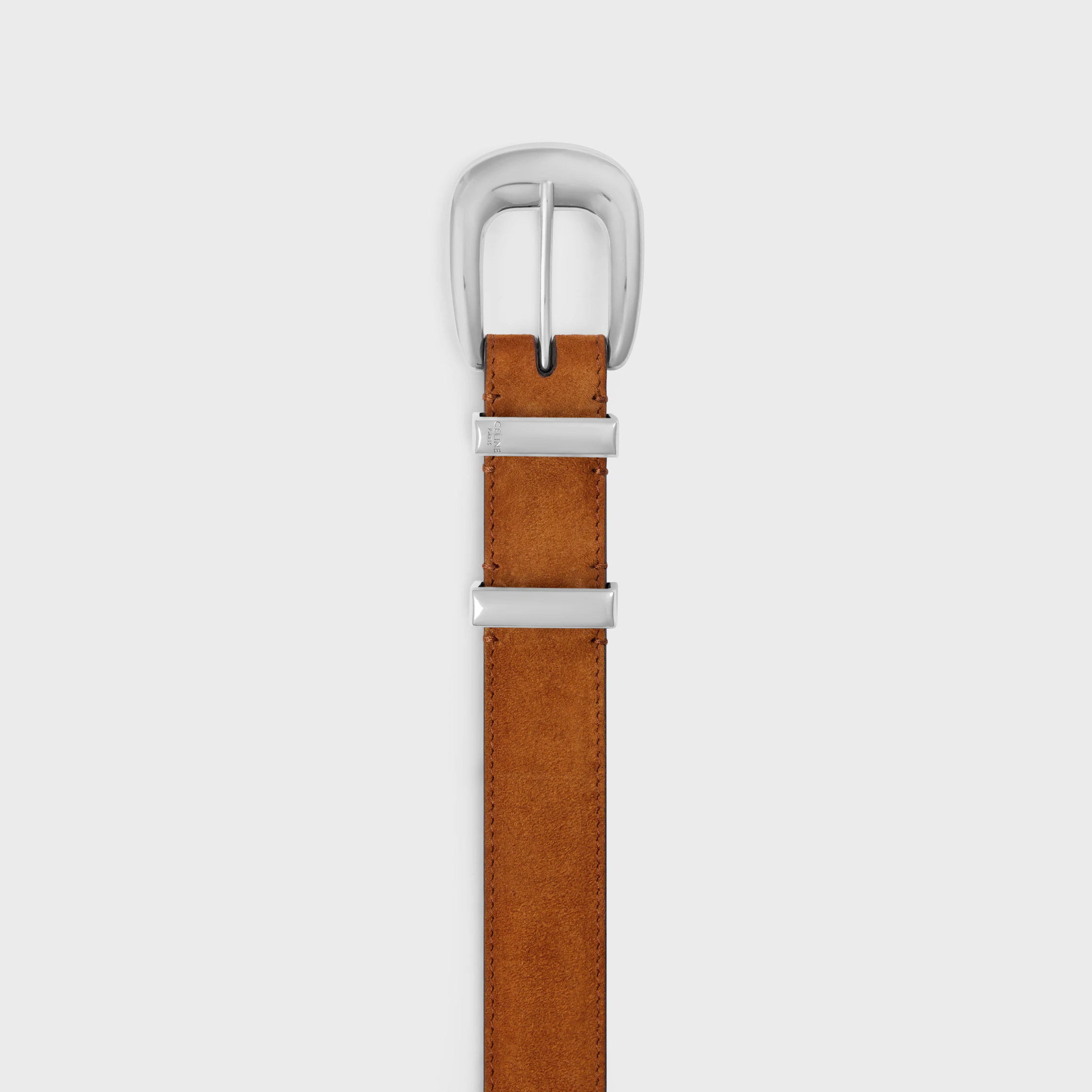 Western Belt 25MM IN Suede Calfskin