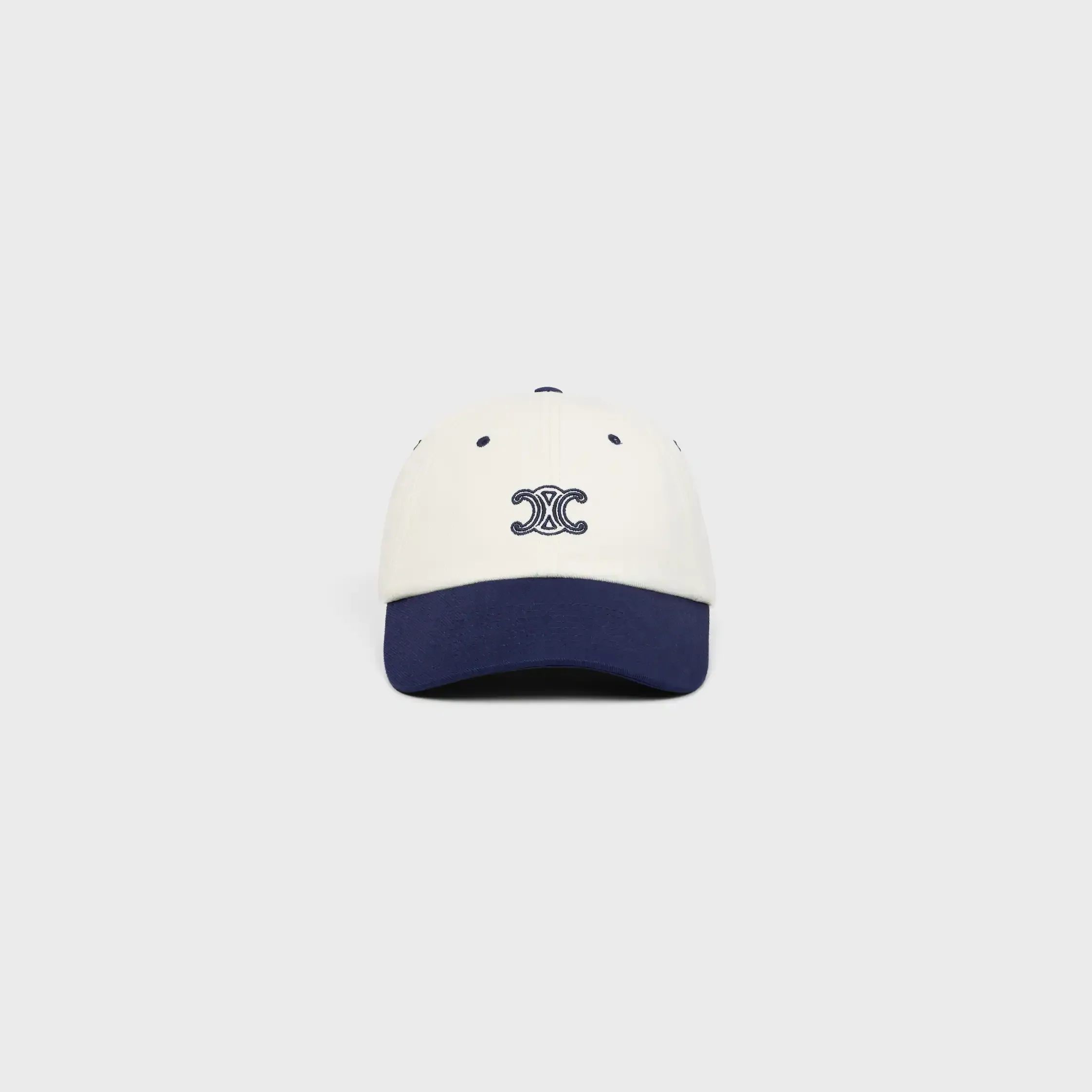 Triomphe richelieu cap IN cotton twill