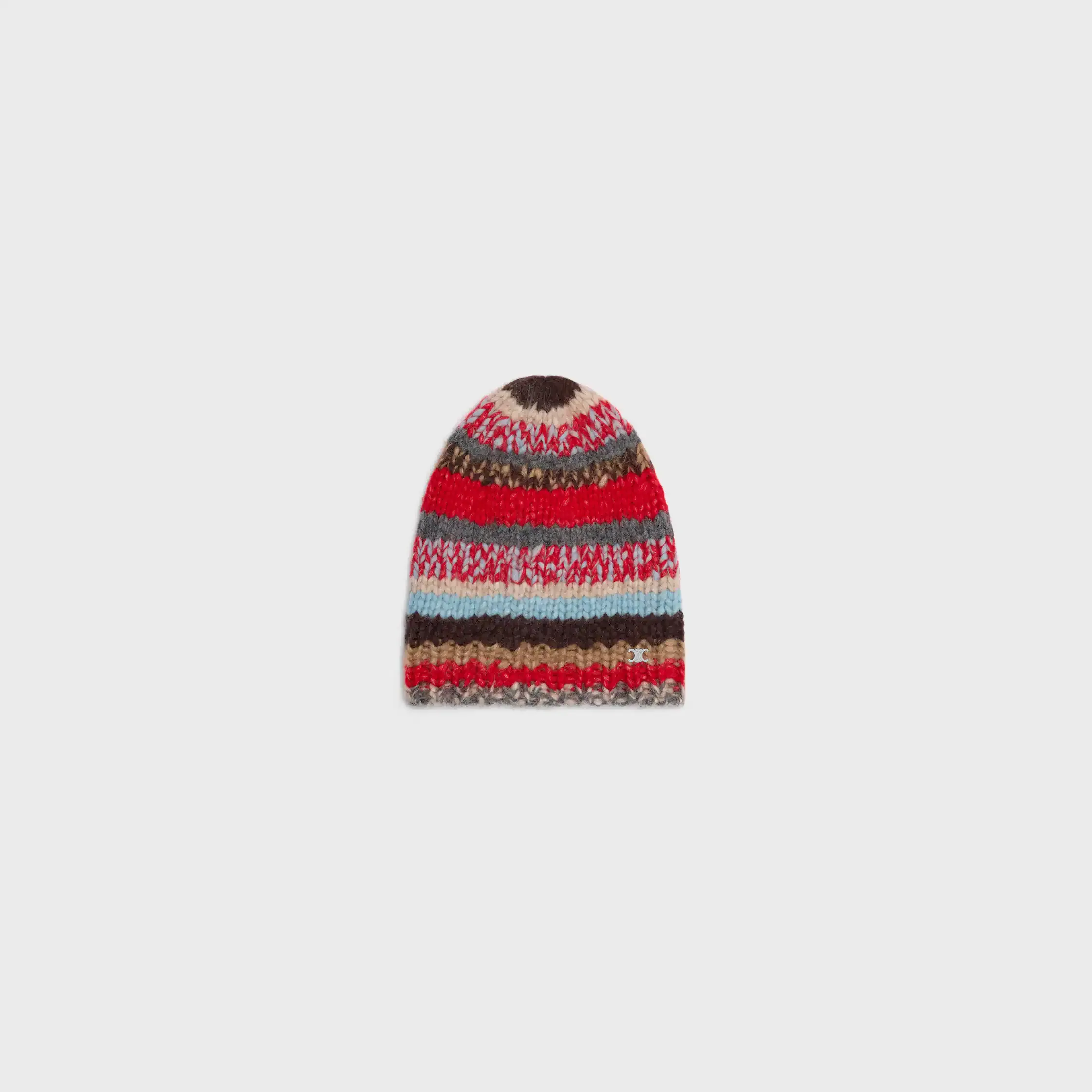 beanie IN MOULINE ALPACA AND WOOL