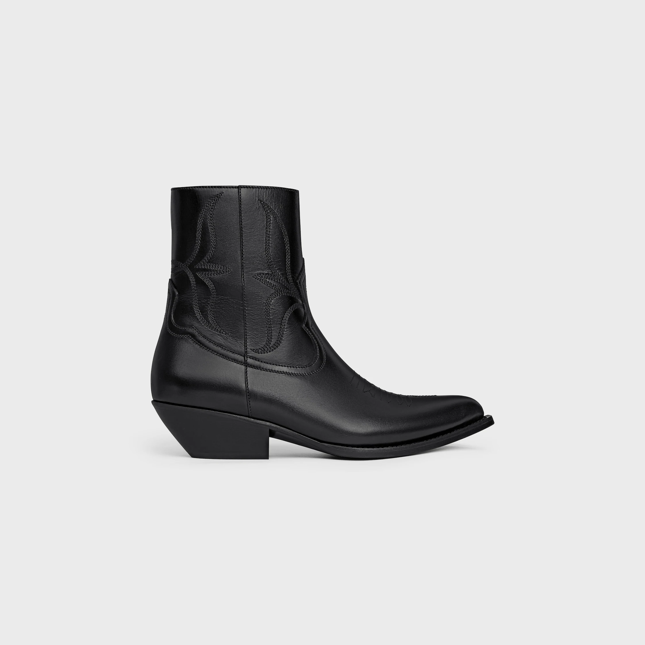 BOOT LEON IN SHINY CALFSKIN