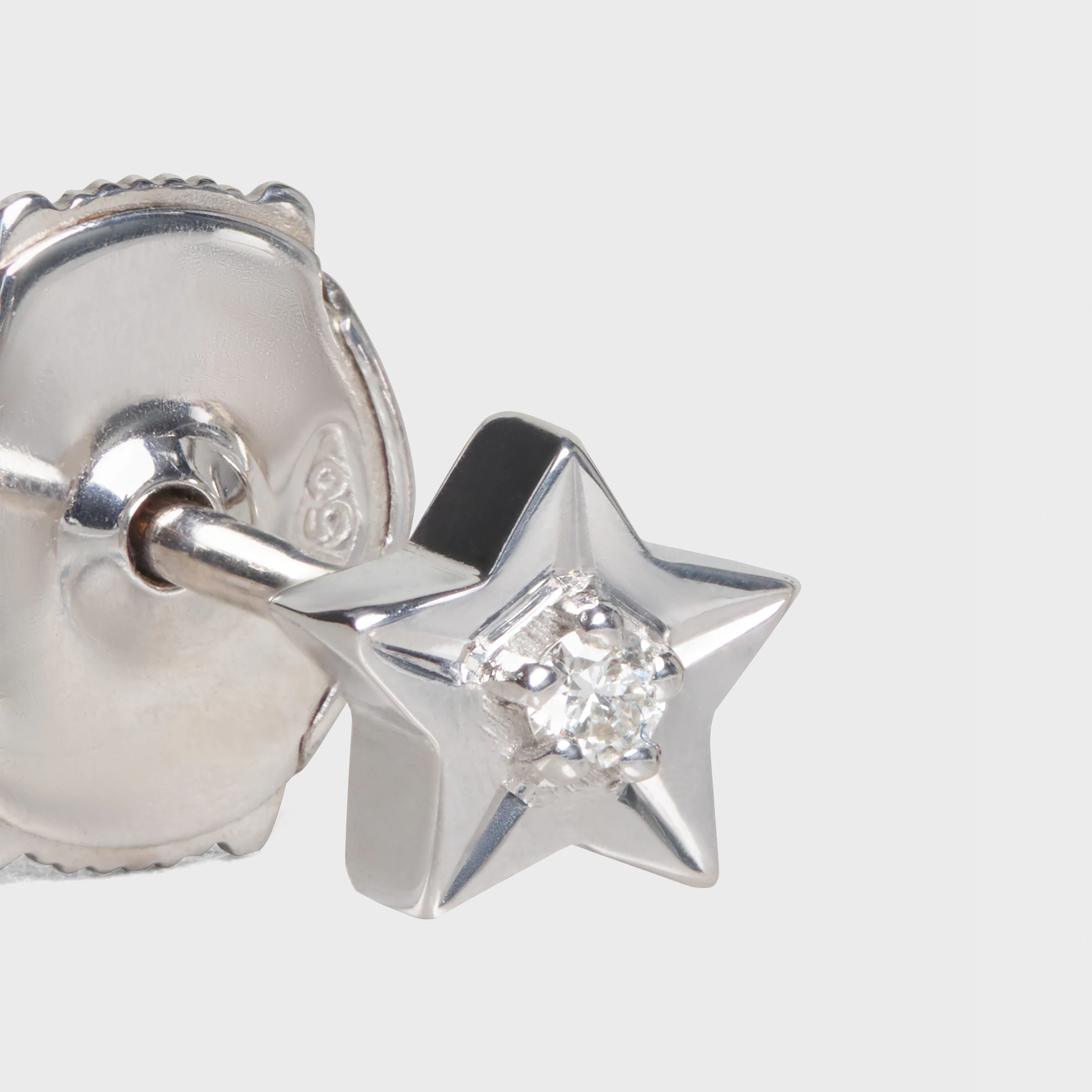 Etoile Celine Studs in White Gold and Diamonds