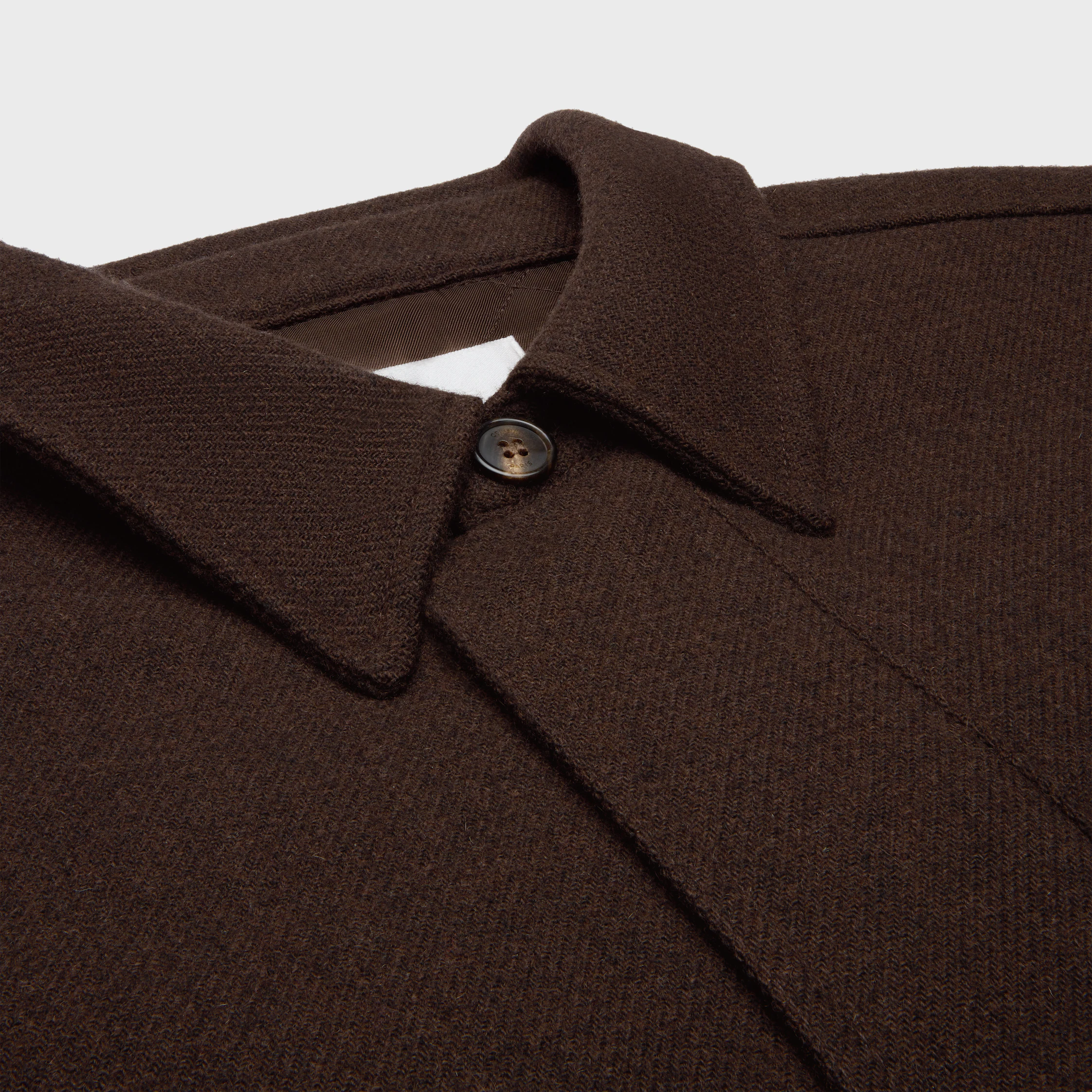overshirt IN wool flannel