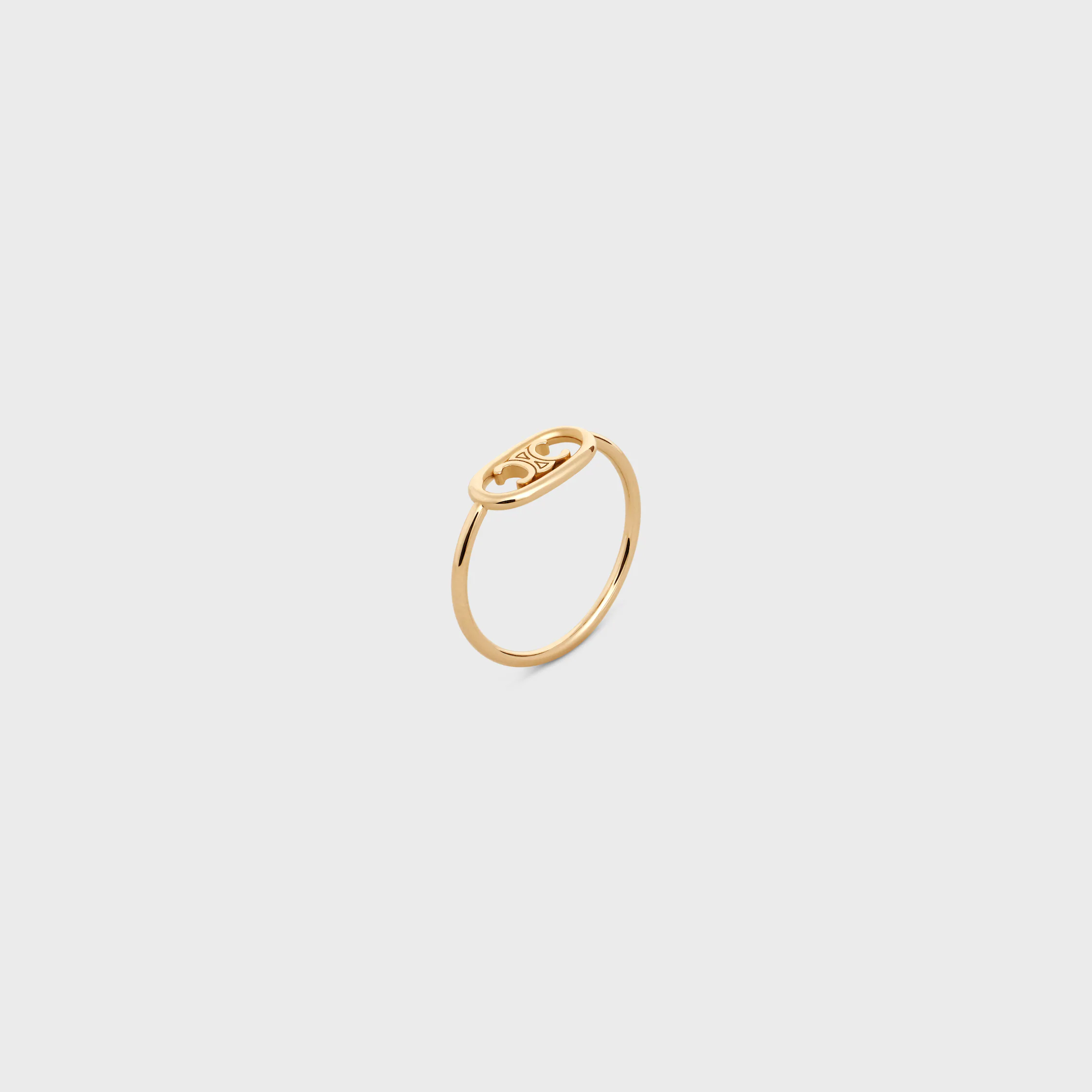 Maillon Triomphe Ring in Yellow Gold