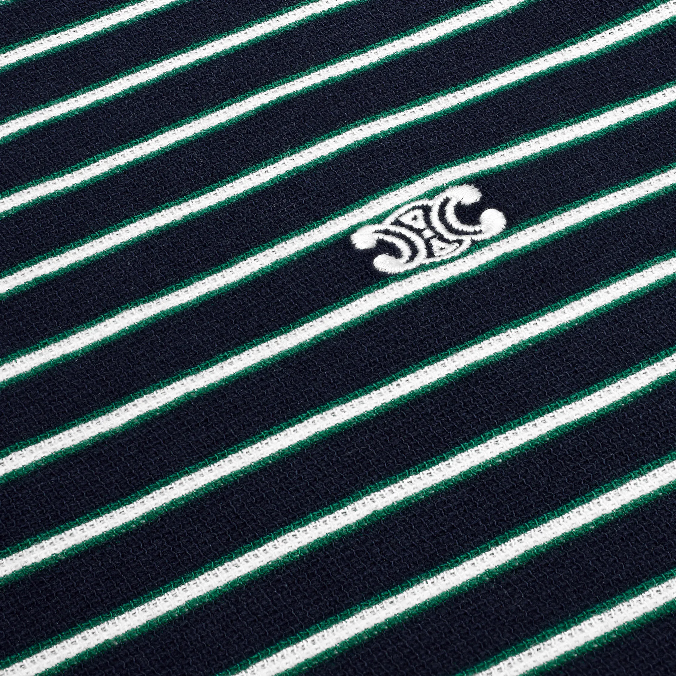 triomphe polo IN striped jersey