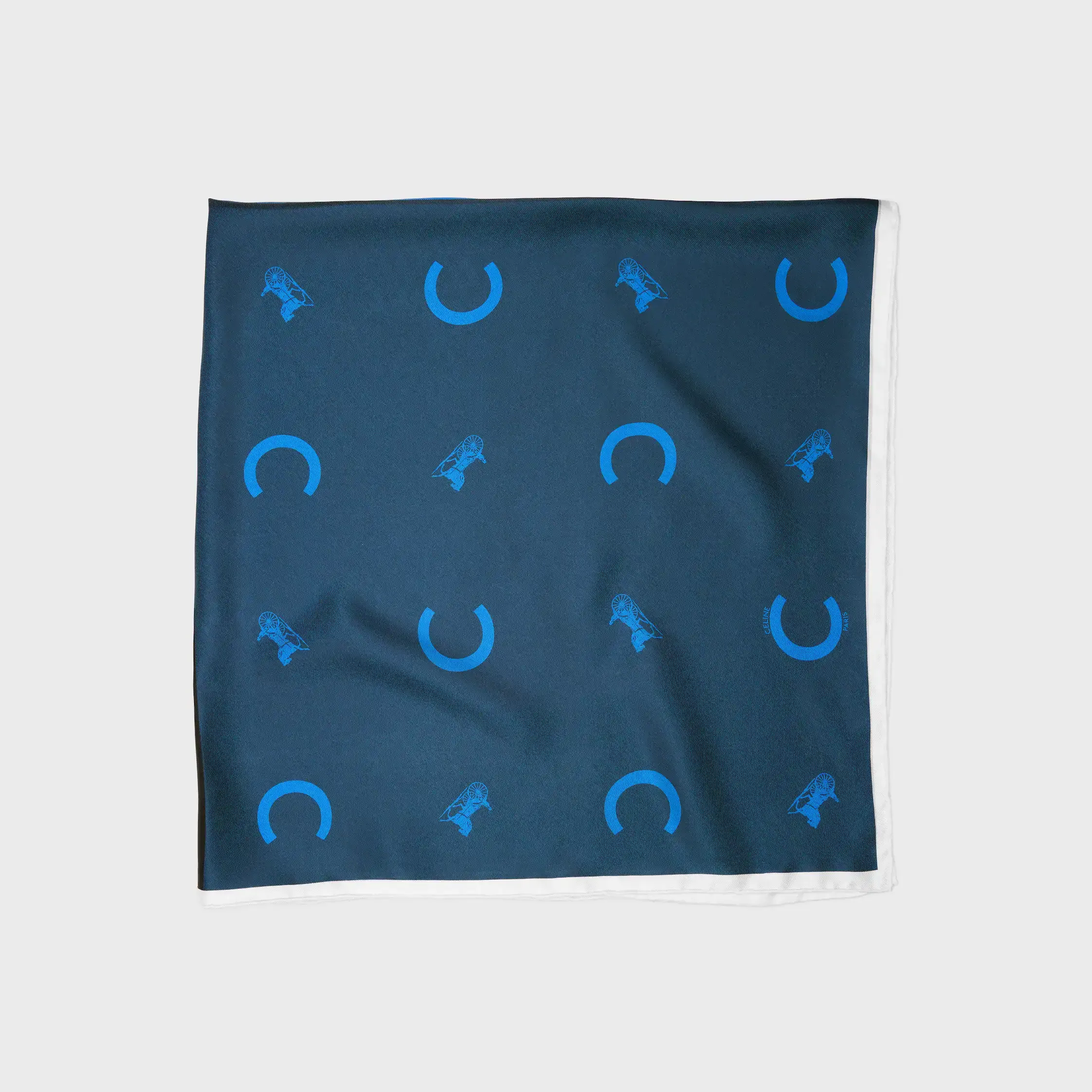 square IN silk twill