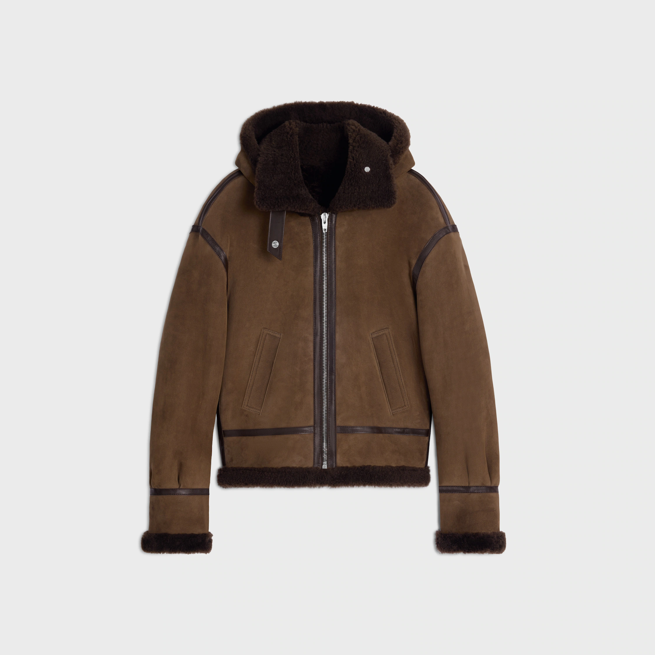 aviator jacket IN suede