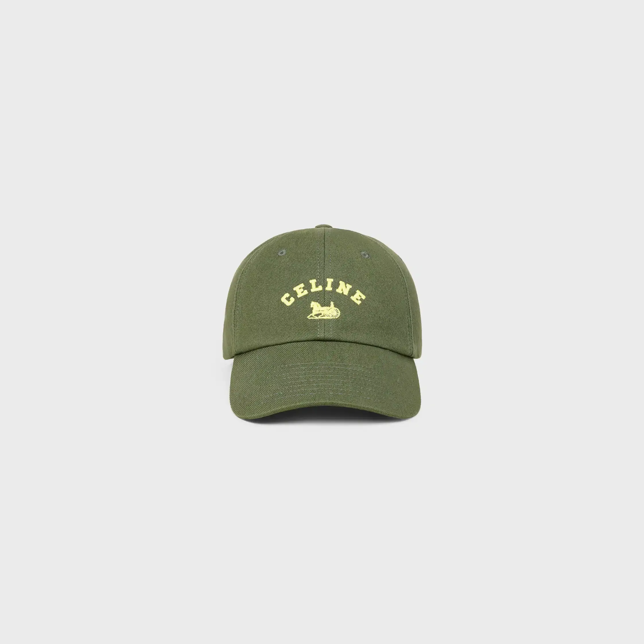 celine richelieu cap IN cotton twill