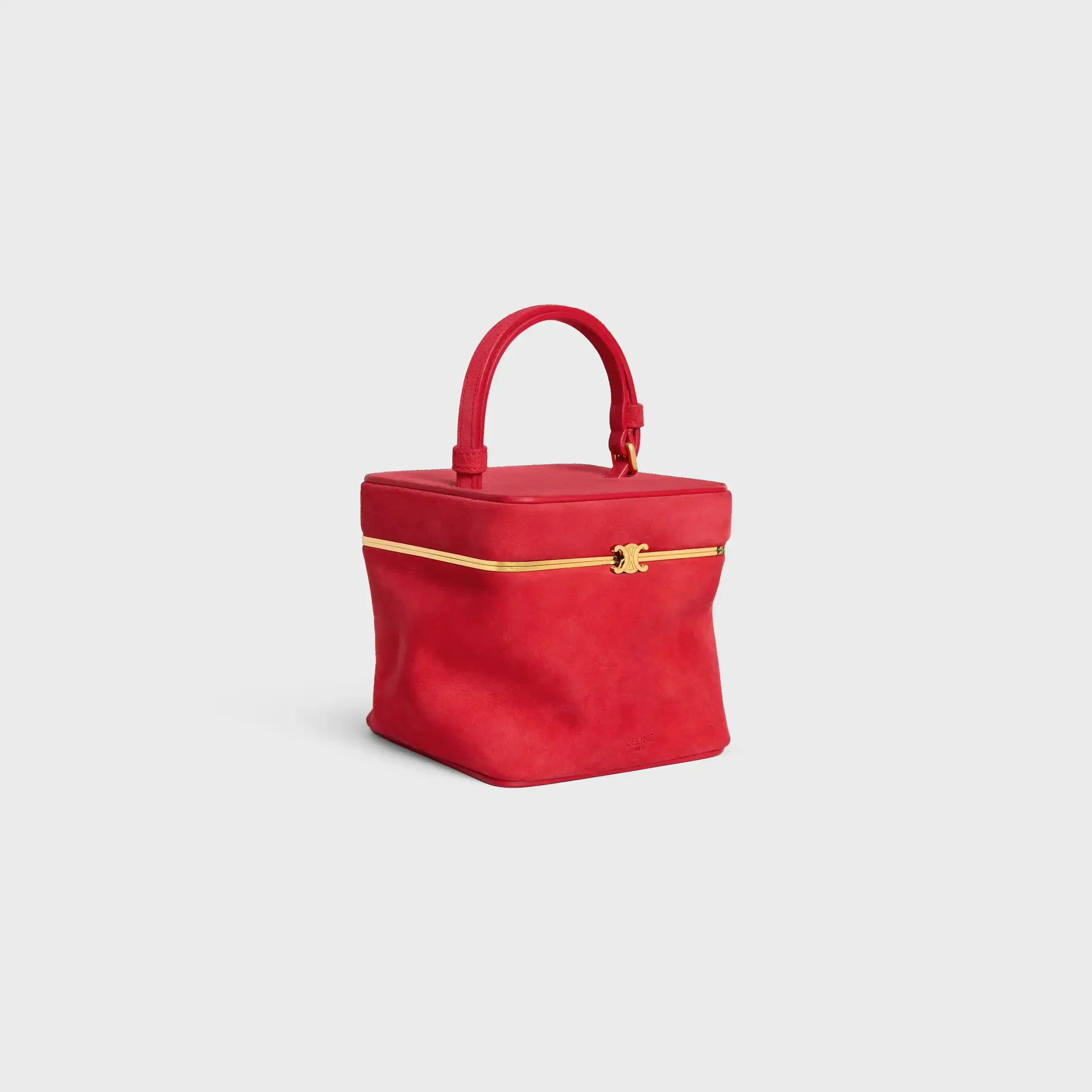 CUBE IN SUEDE GOATSKIN