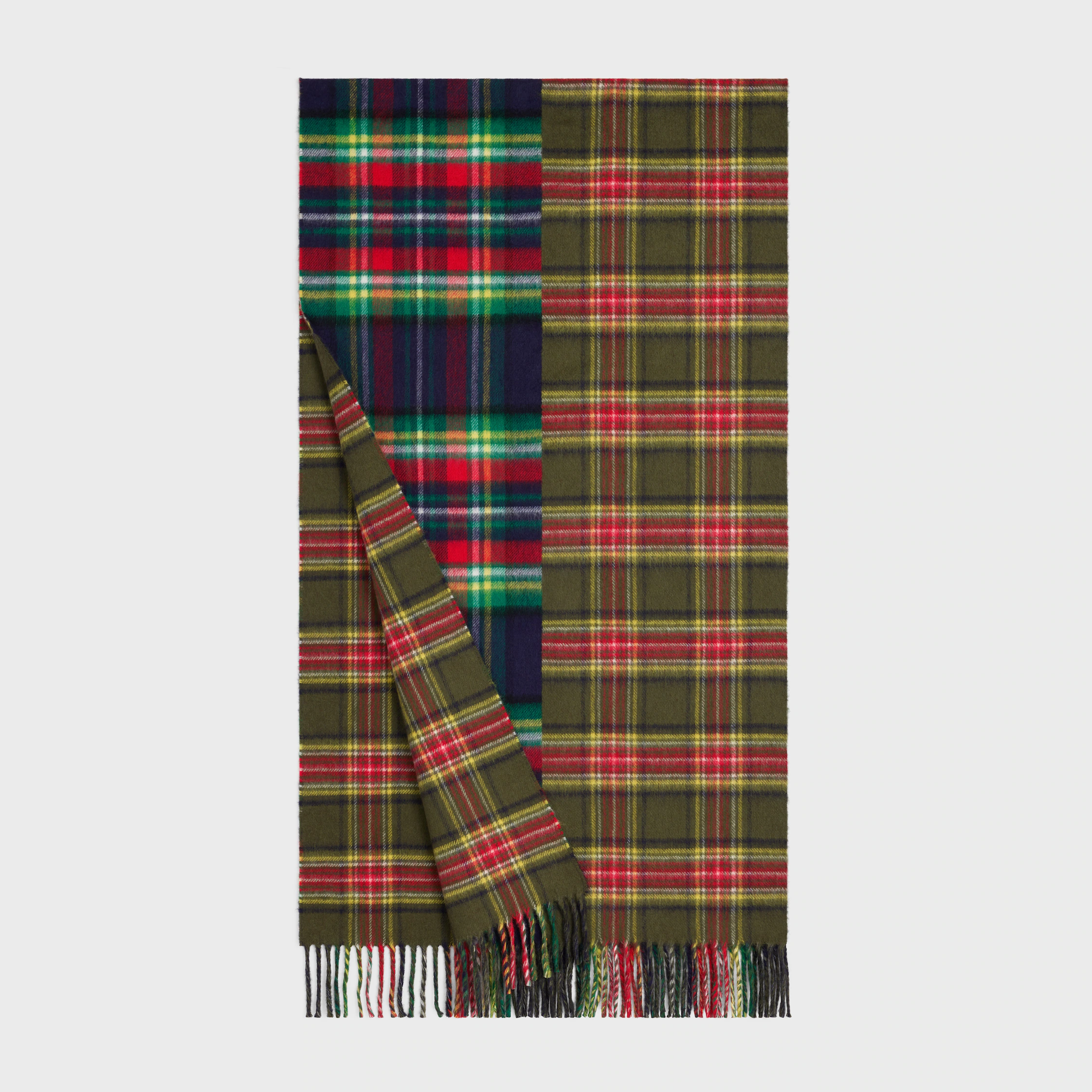 scarf IN double-face cashmere